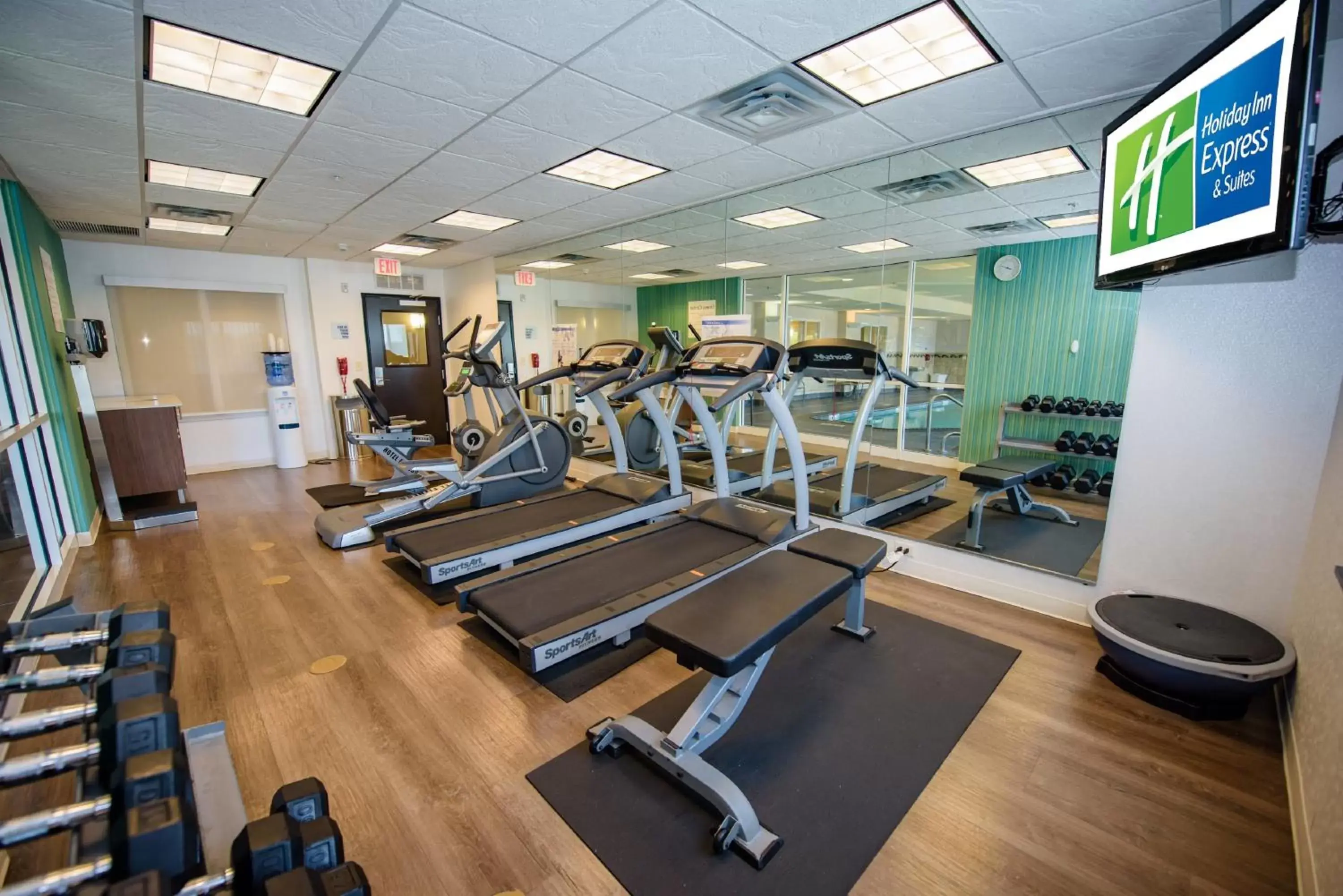 Fitness centre/facilities, Fitness Center/Facilities in Holiday Inn Express Tulsa South Bixby, an IHG Hotel
