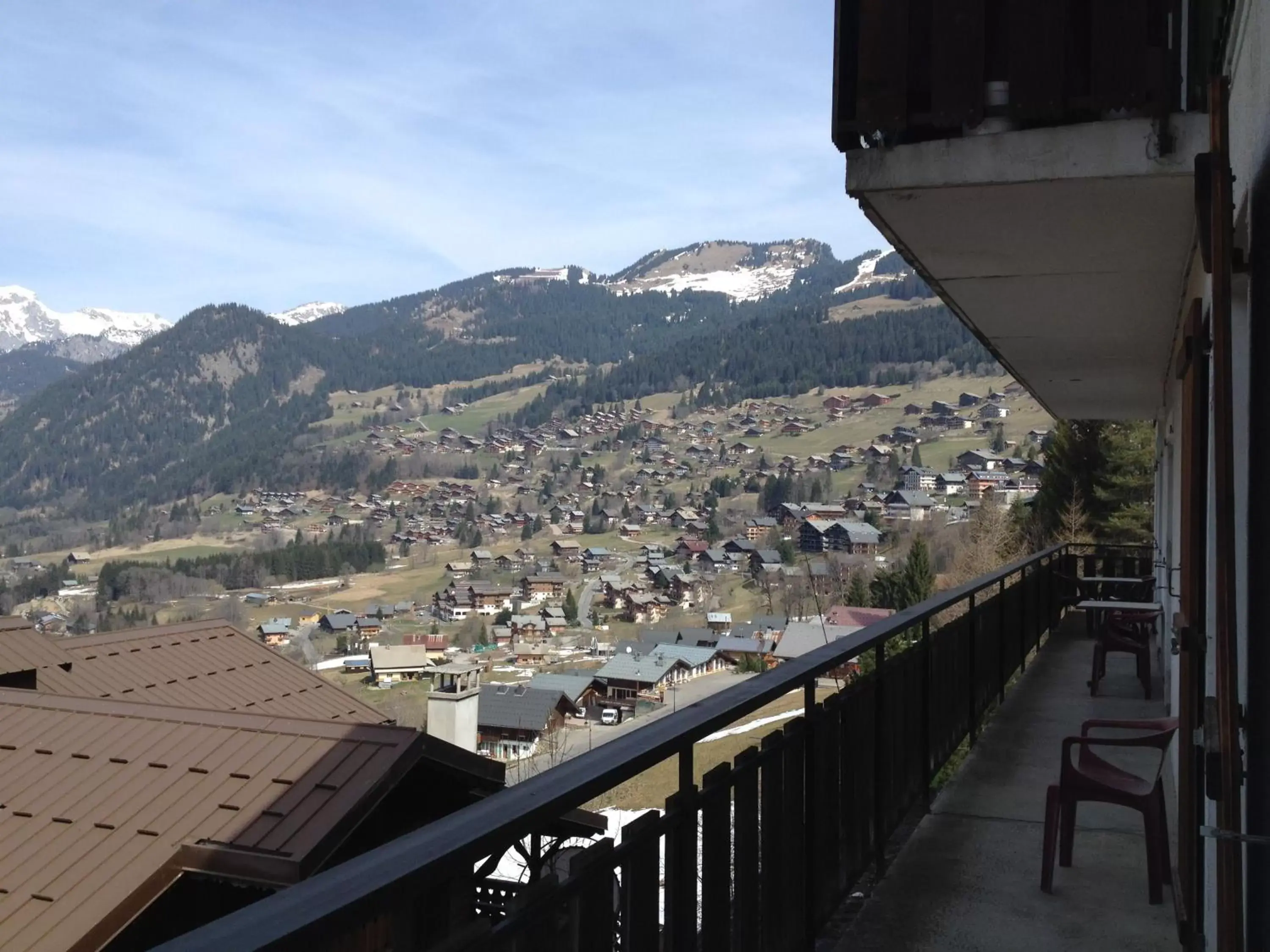 View (from property/room), Mountain View in Hotel Bergerie Chatel