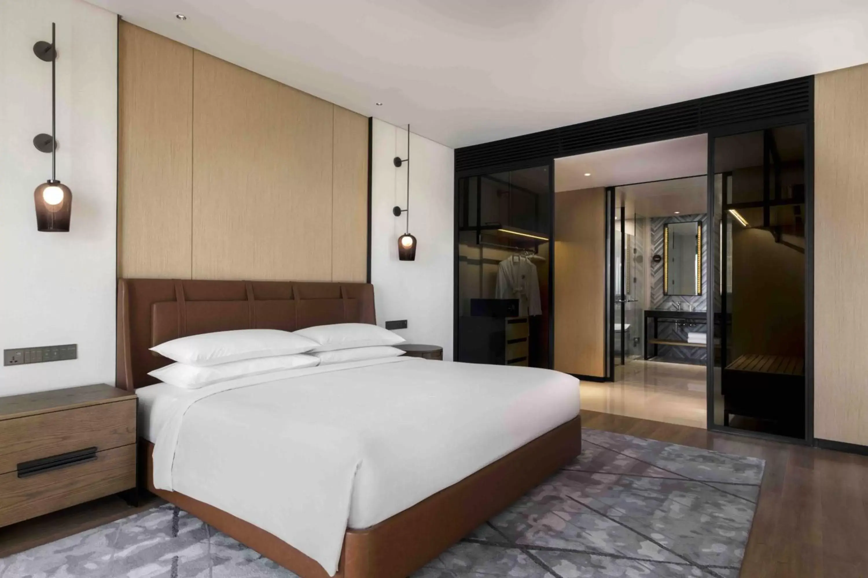 Bedroom in Sheraton Manila Hotel