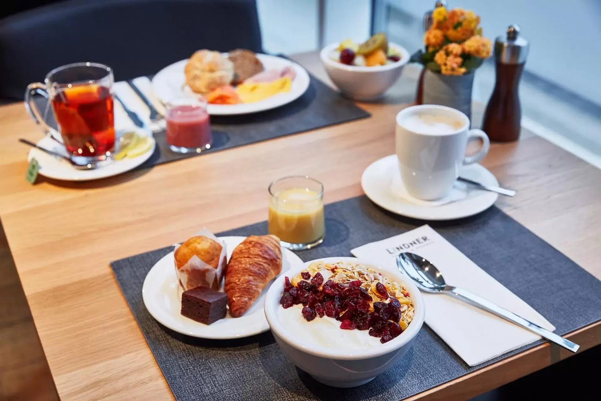 Breakfast in Lindner Hotel Antwerp, part of JdV by Hyatt