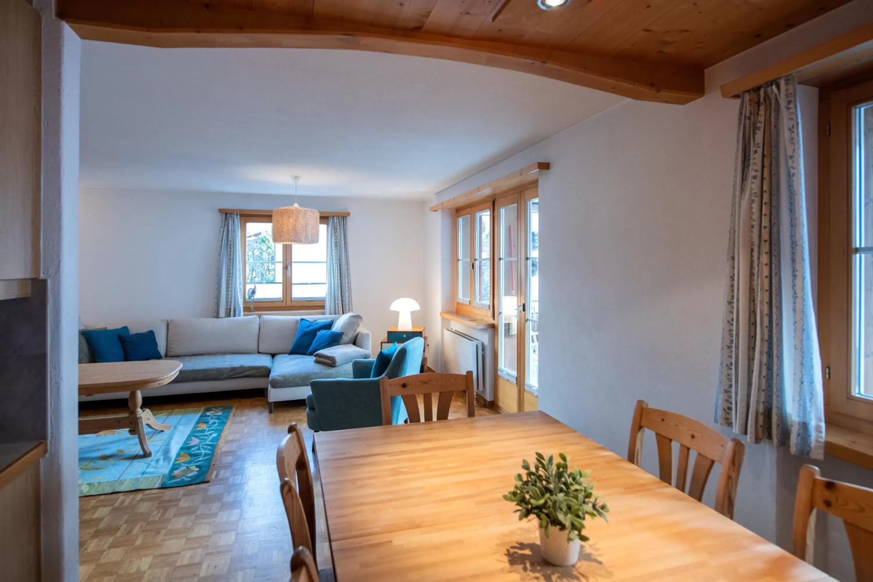 Living room, Seating Area in Sport-Lodge Klosters