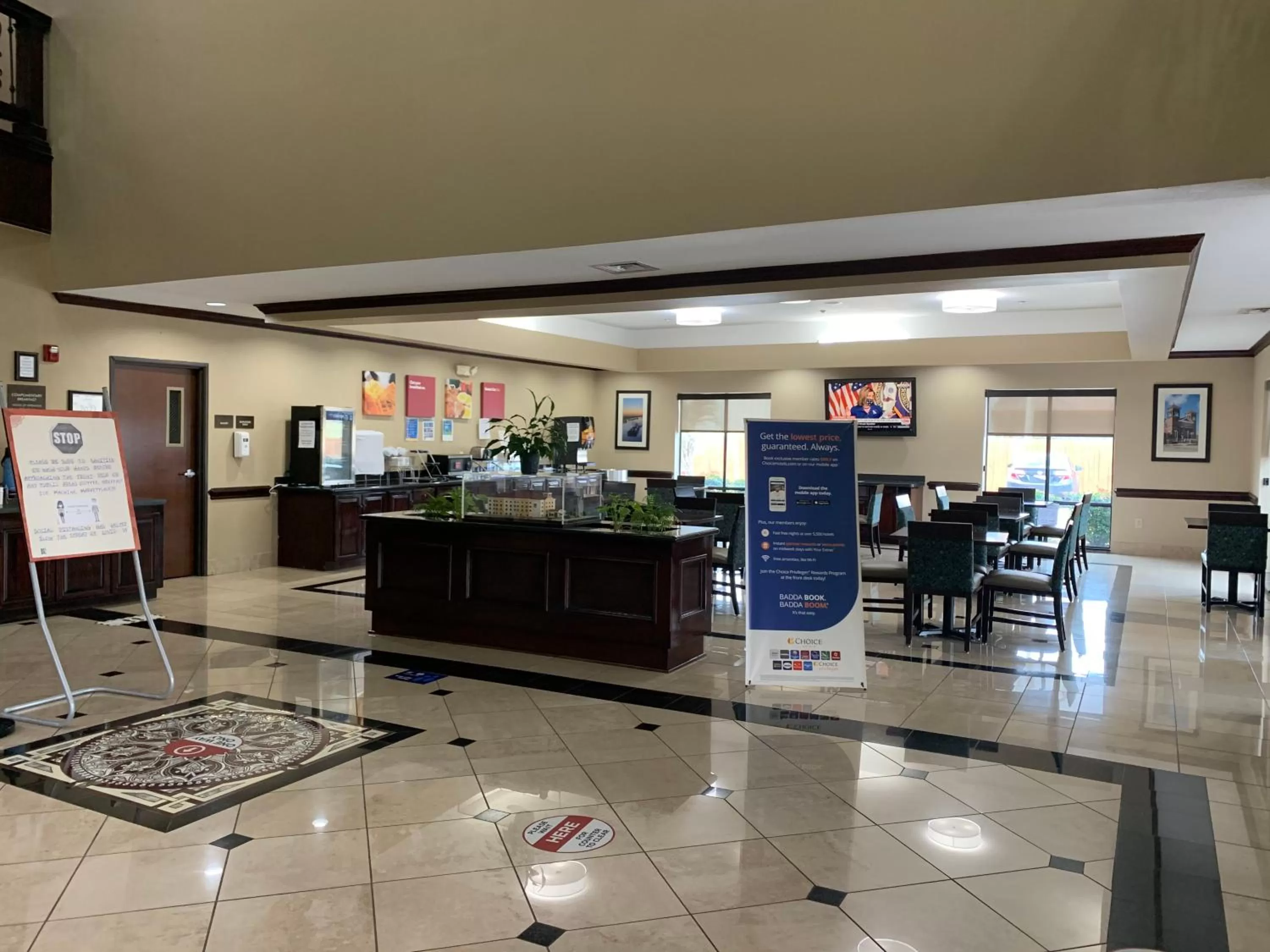 Lobby or reception in Comfort Suites Beaumont I-10