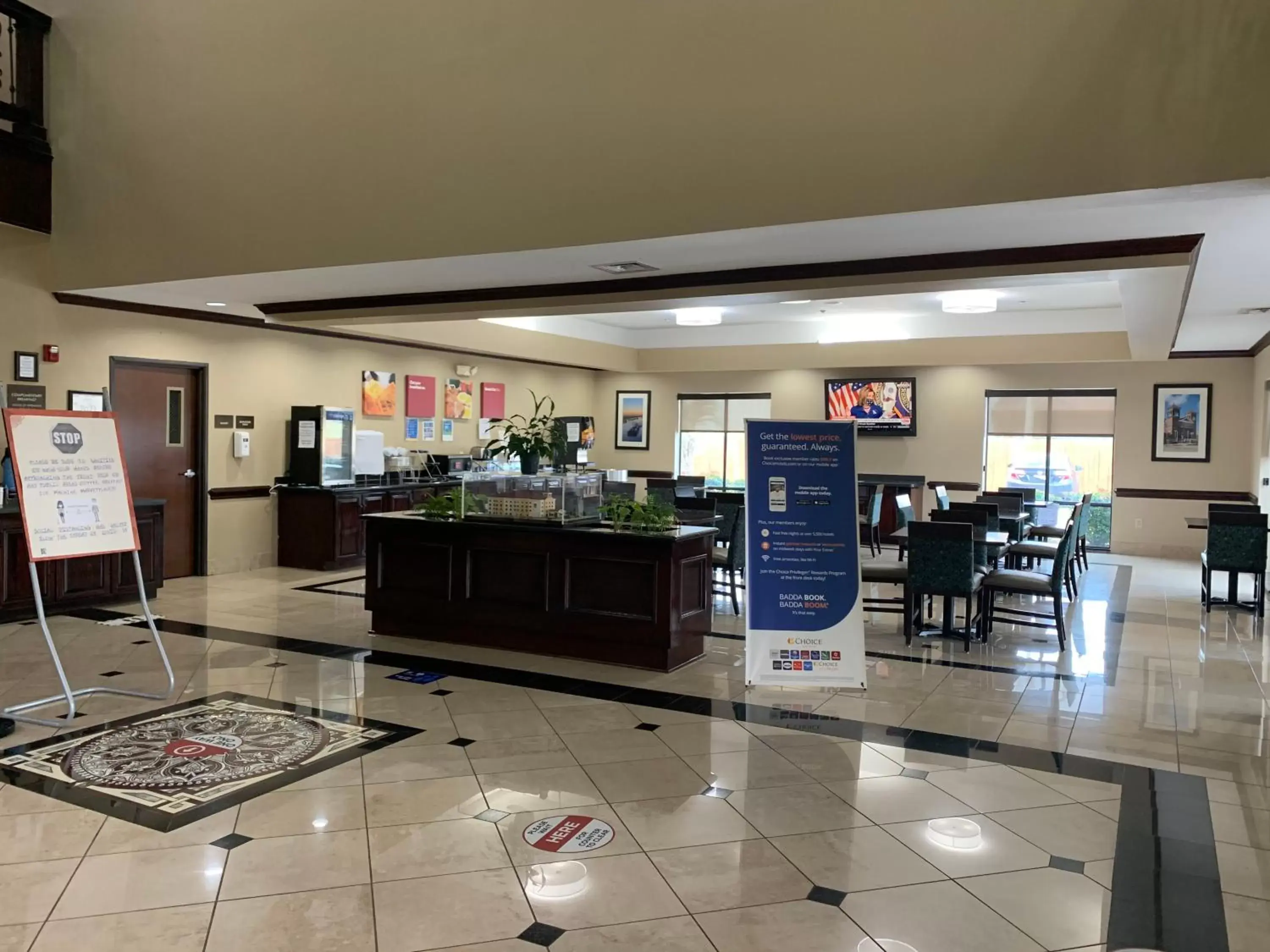 Lobby or reception in Comfort Suites Beaumont I-10