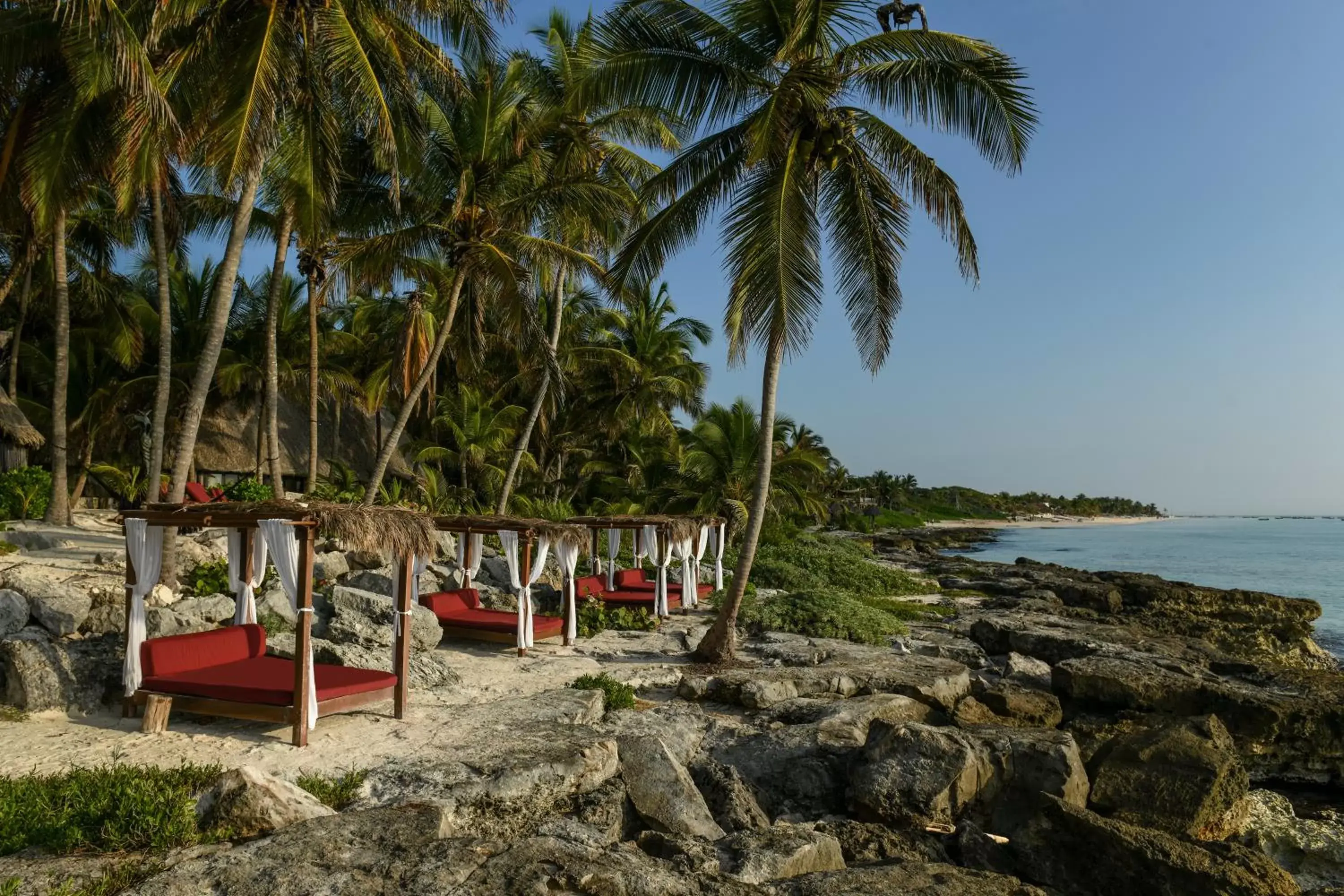 Beach in Diamante K - Inside Tulum National Park