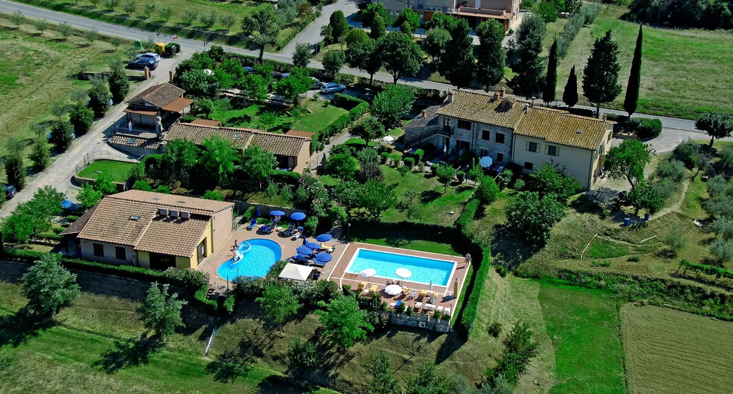 Bird's eye view, Bird's-eye View in Tenuta Badia '99