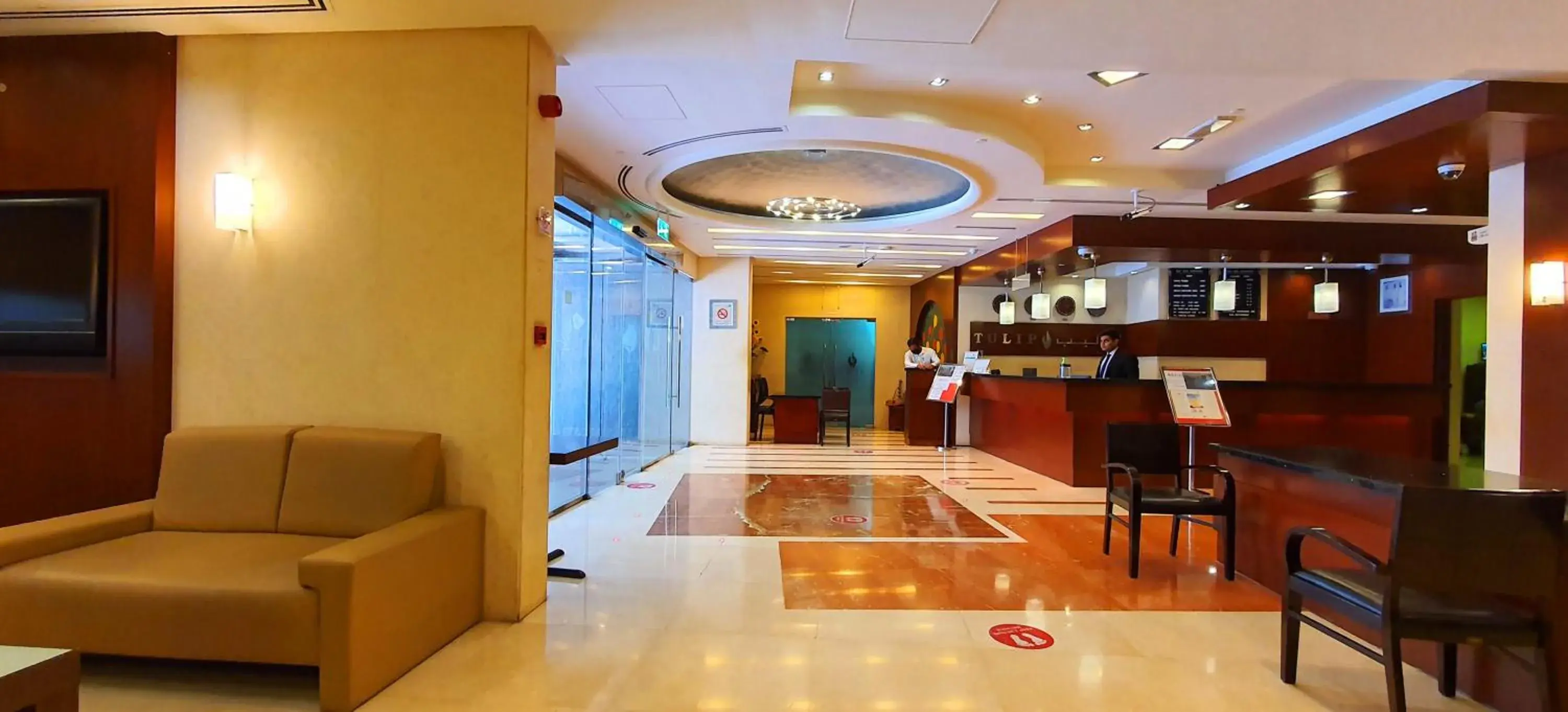 Lobby or reception in Tulip Hotel Apartments Lobby or reception in Tulip Hotel Apartments