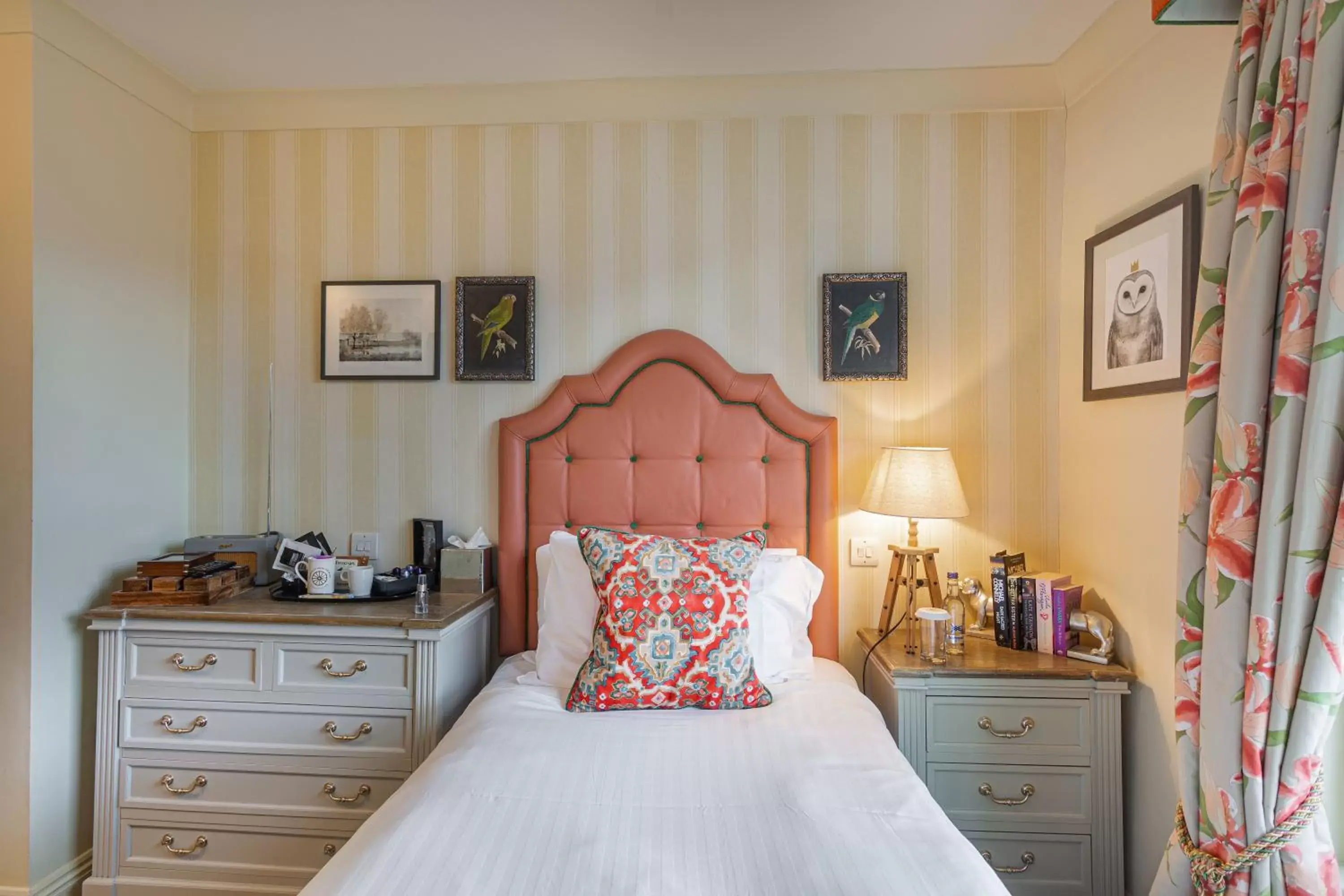 Bed in The White Horse Hotel, Romsey, Hampshire