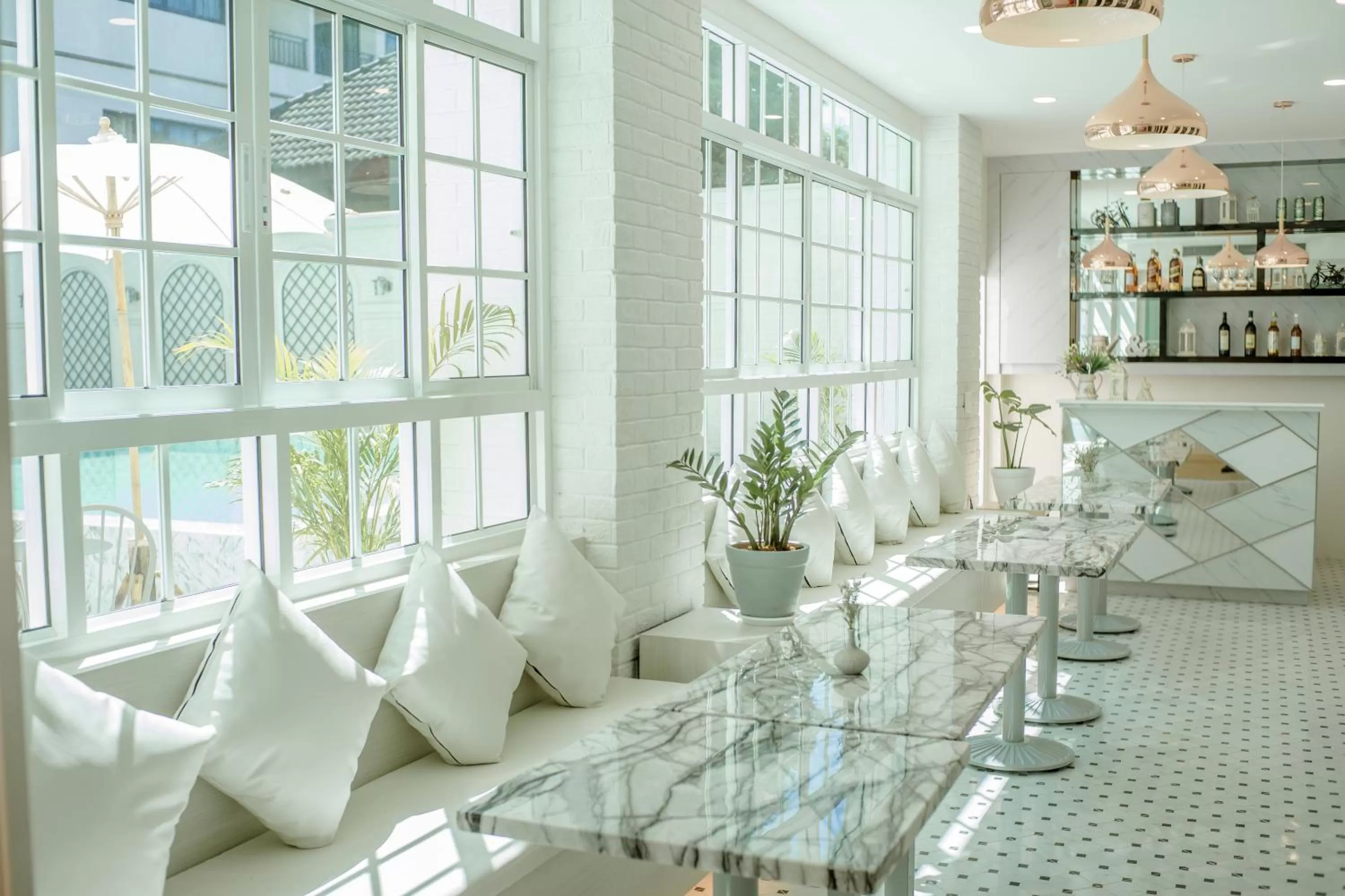 Living room in De Hug Hotel & Residence