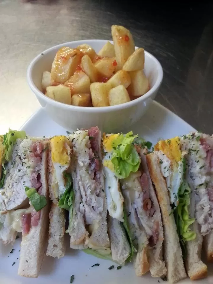 Food close-up in The Derg Arms B&B