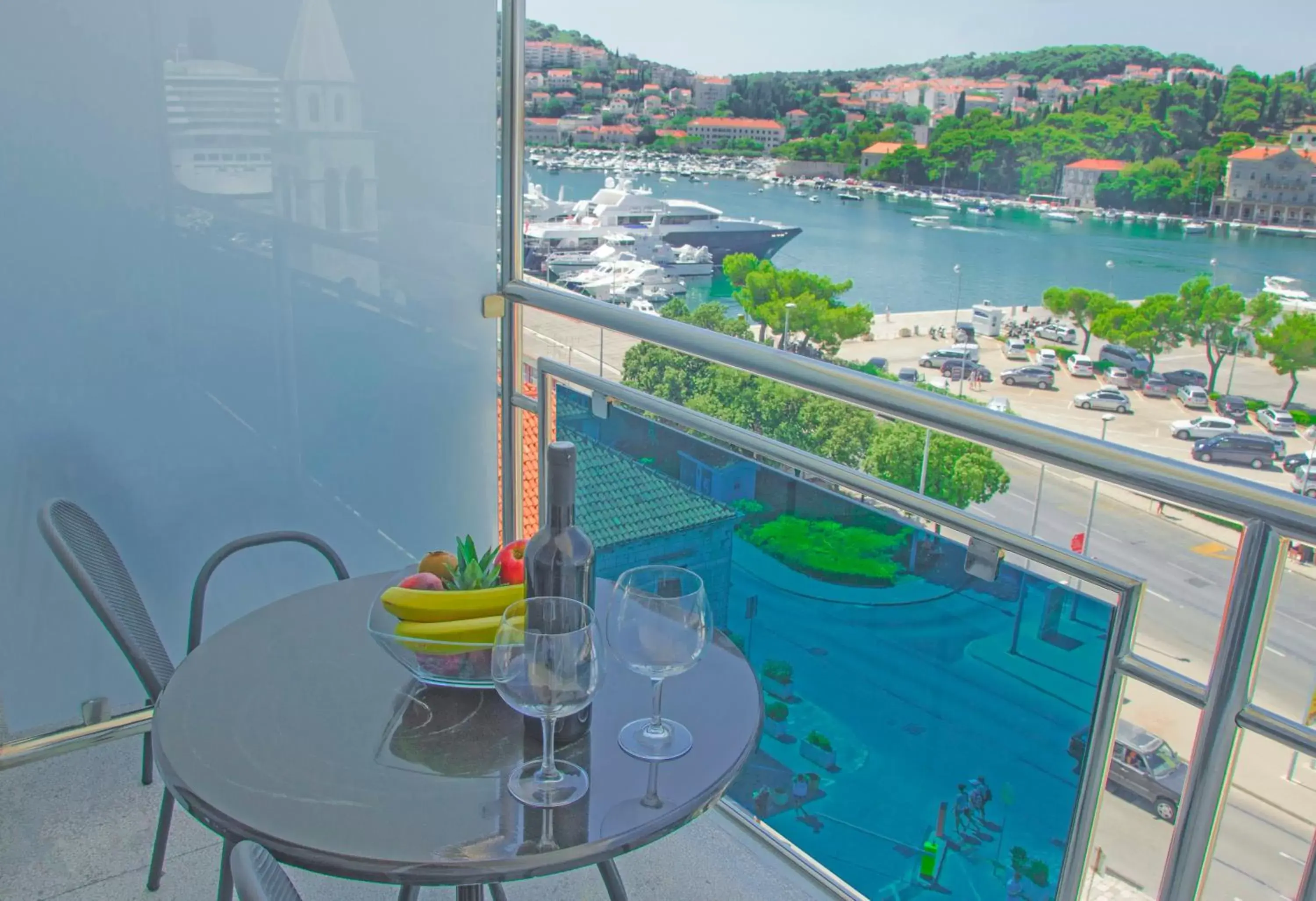 Balcony/Terrace in Hotel Petka