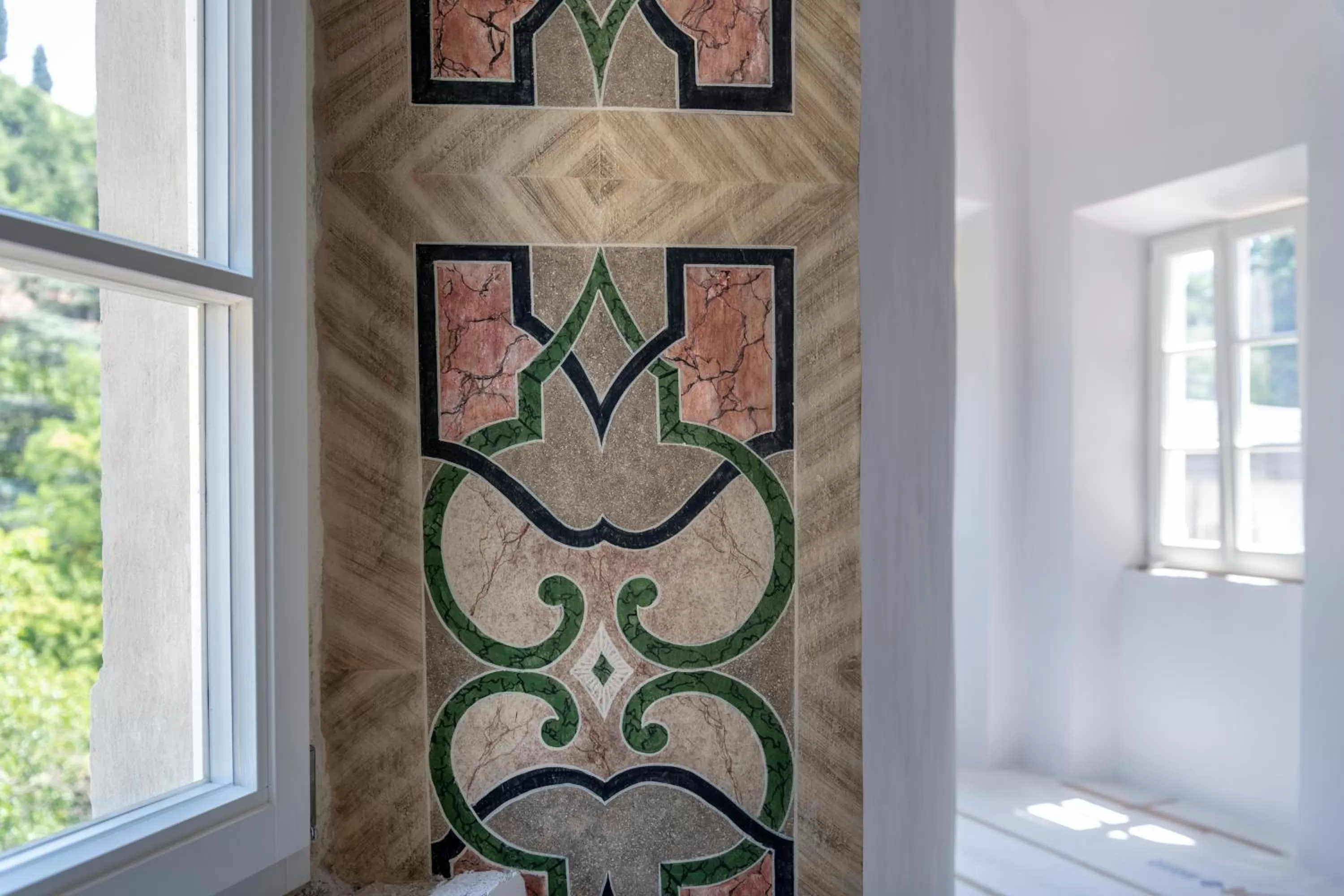 Decorative detail in Castel Hörtenberg