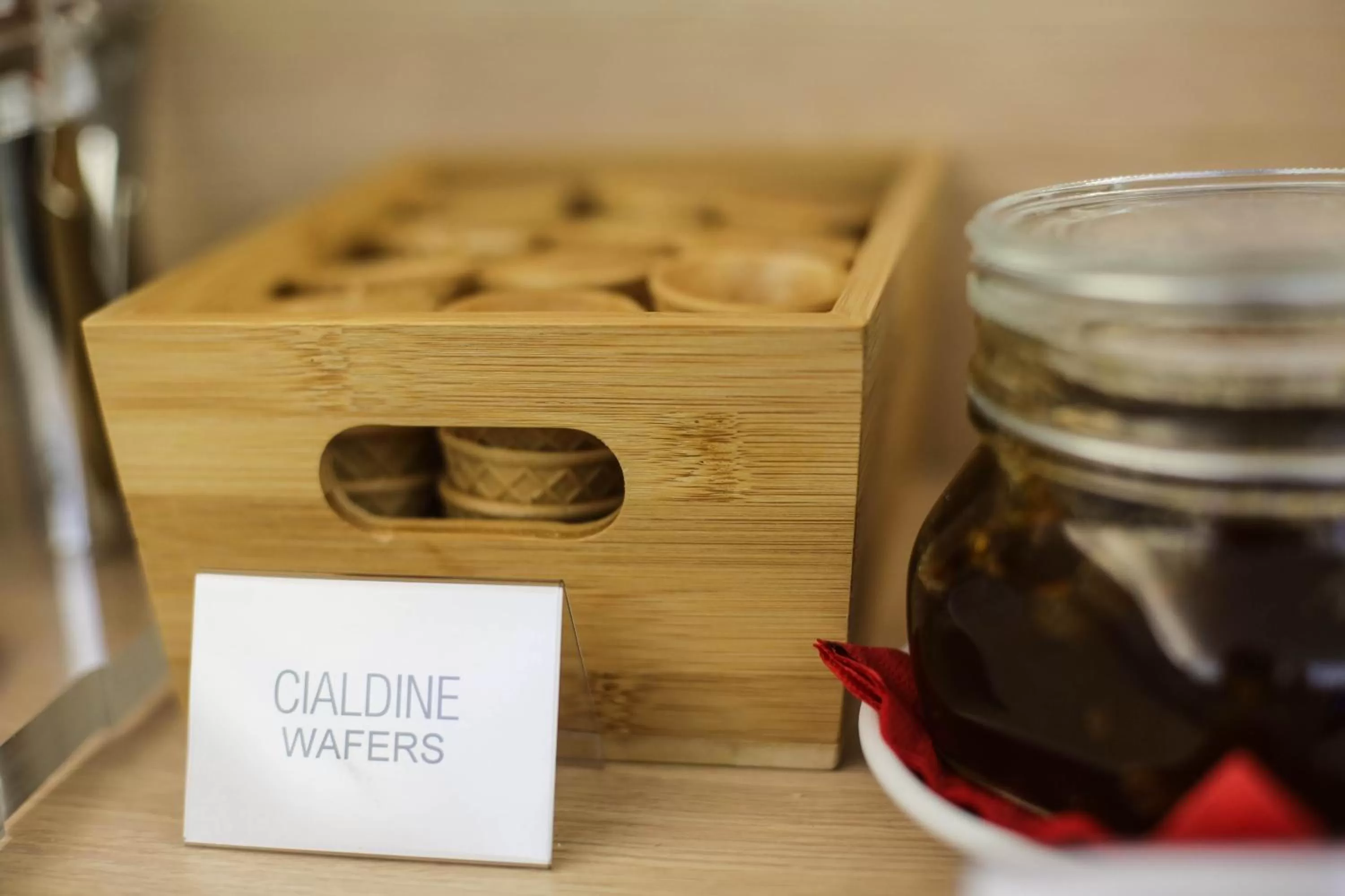 Food and drinks in Hotel Berlino