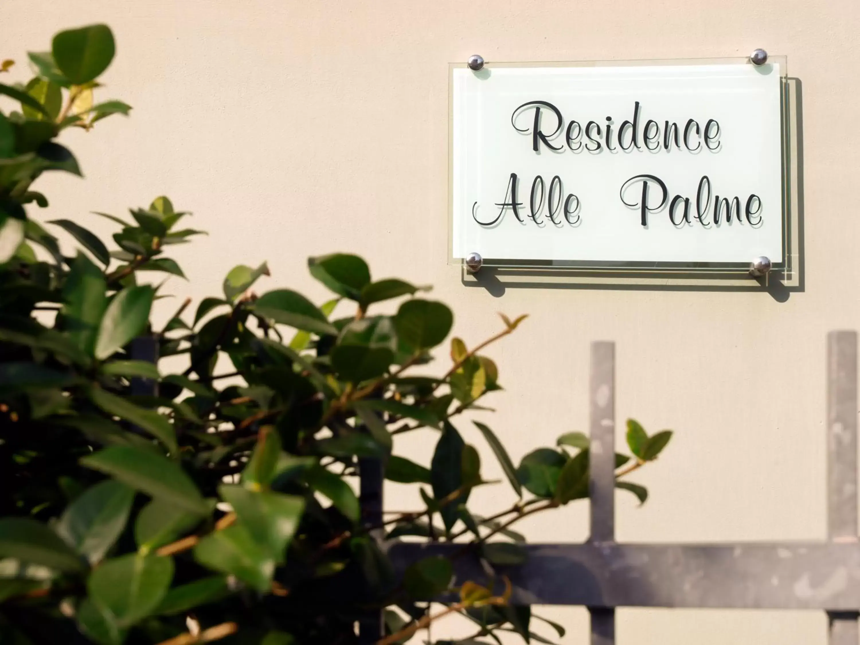 Facade/entrance, Property Logo/Sign in Residence Alle Palme