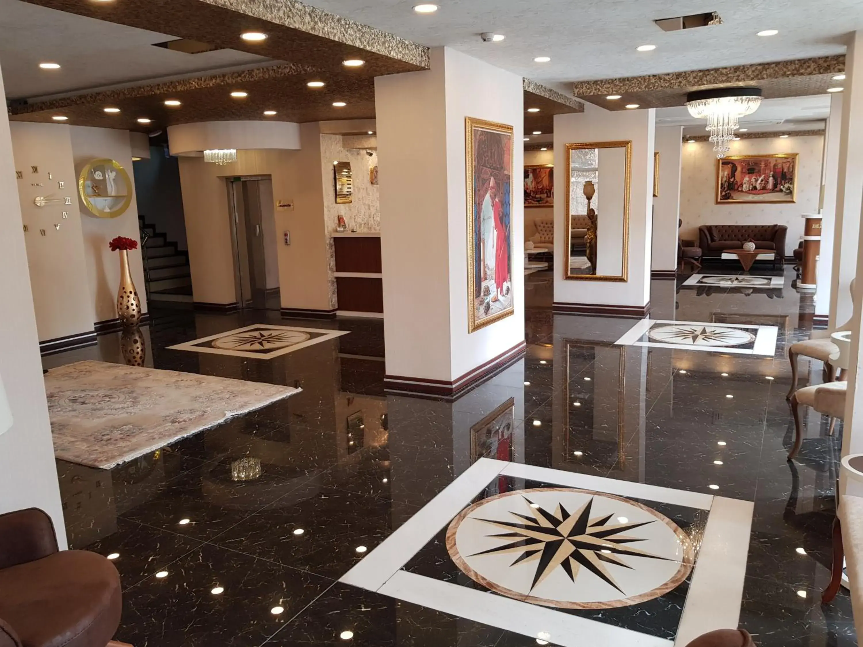 Lobby or reception, Lobby/Reception in Ismira Hotel Ankara