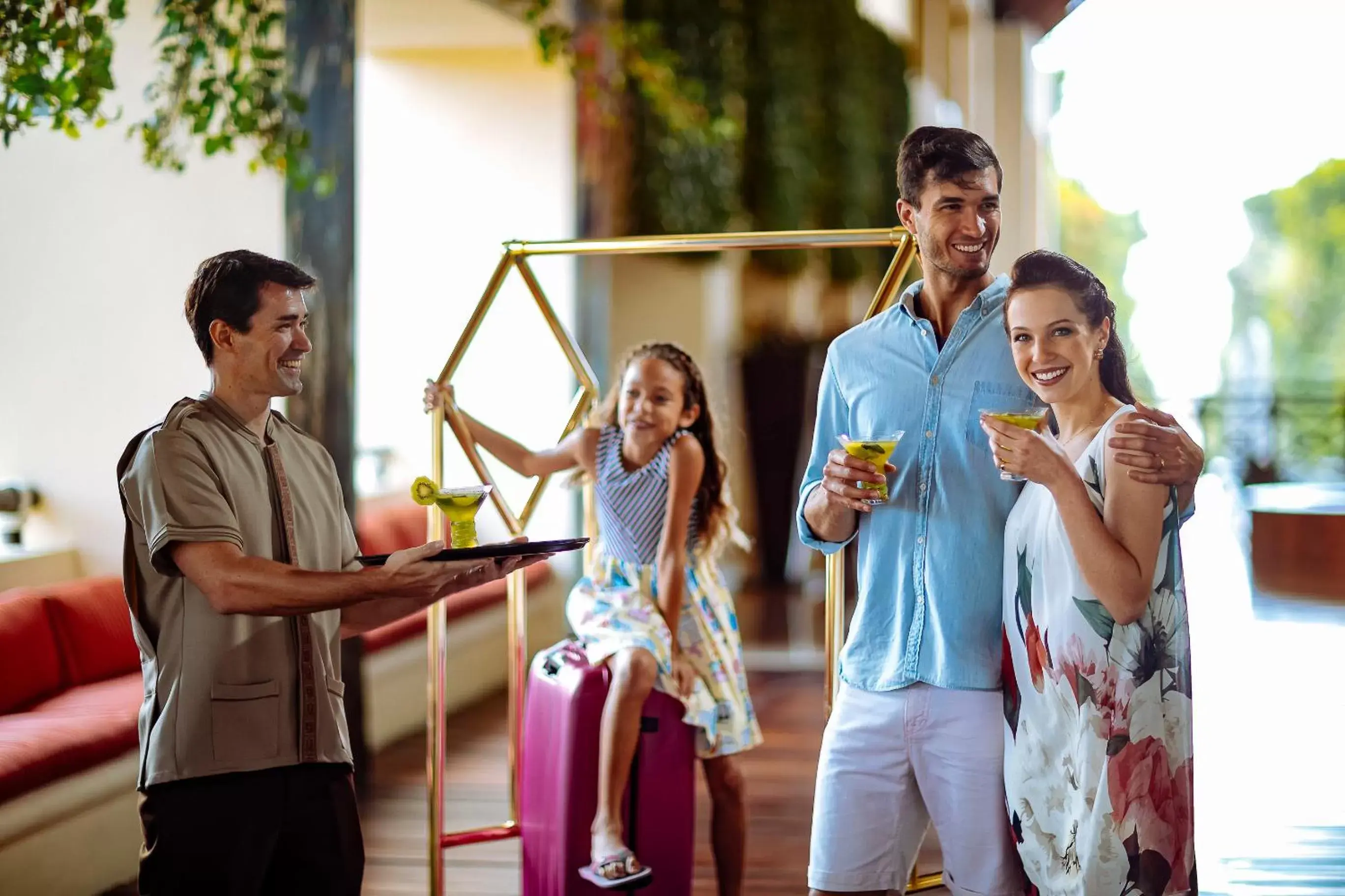 Lobby or reception, Family in Occidental at Xcaret Destination - All Inclusive