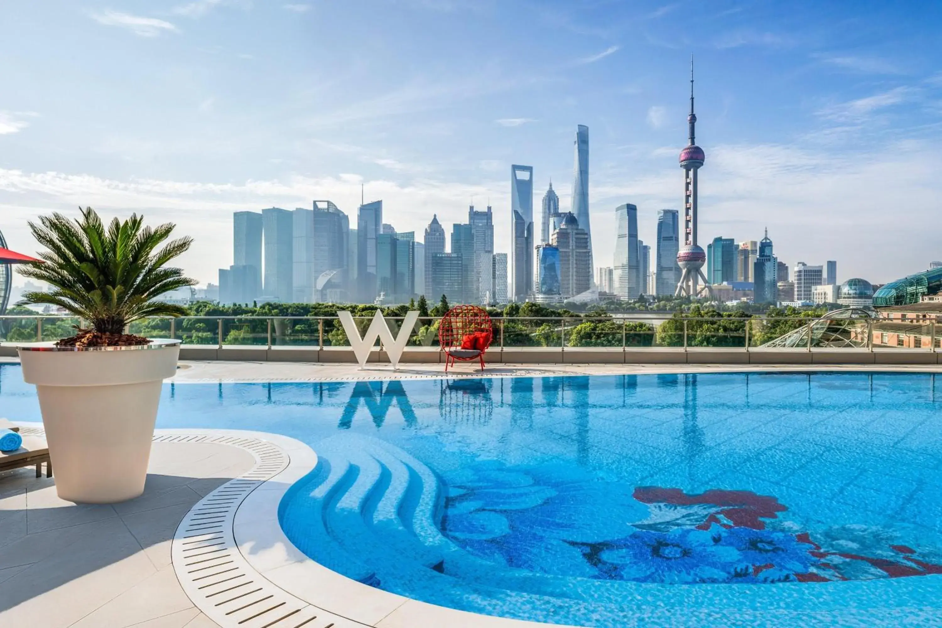 Swimming Pool in W Shanghai - The Bund