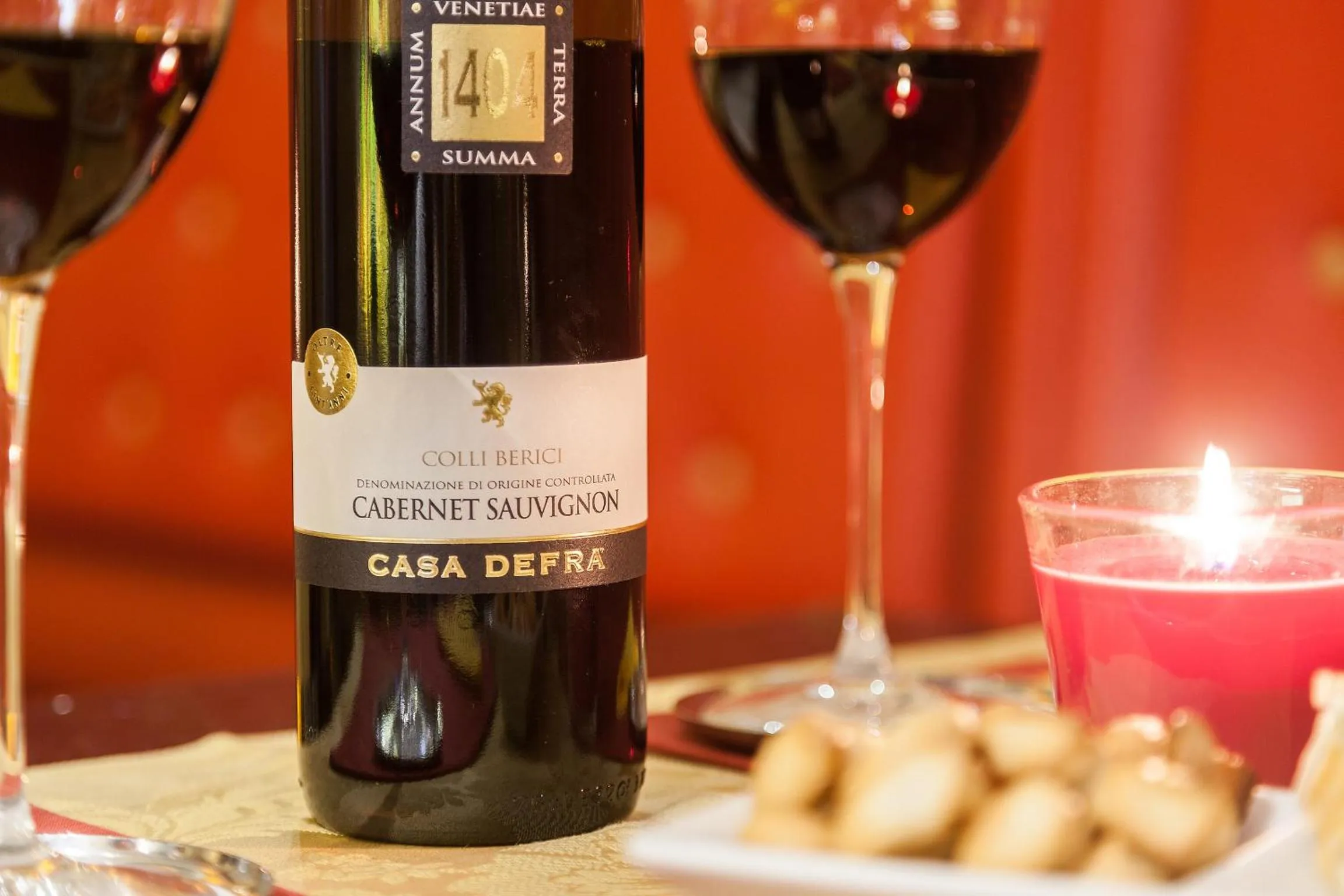 Food close-up in Hotel Manfredi Suite In Rome