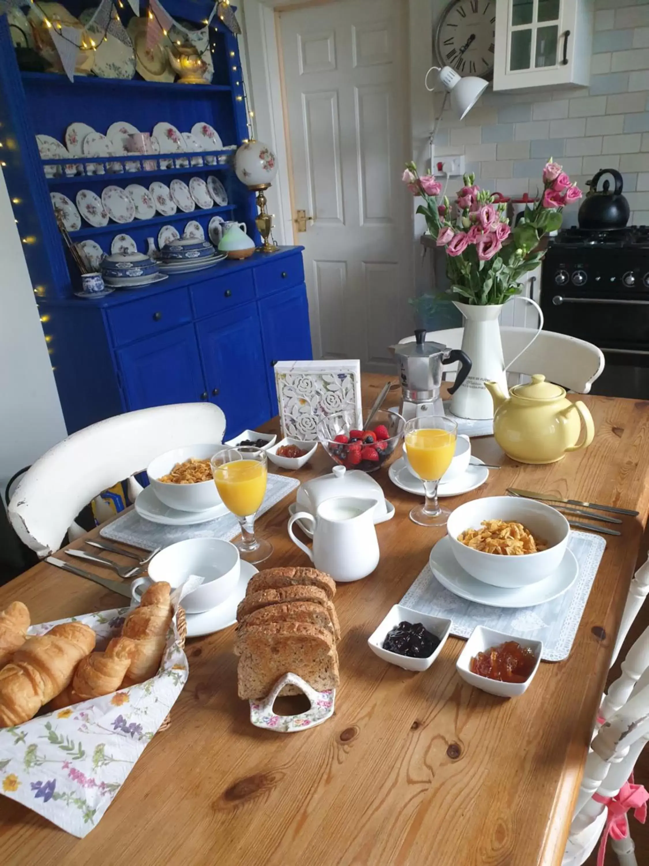 Continental breakfast, Breakfast in Judy's B&B private home