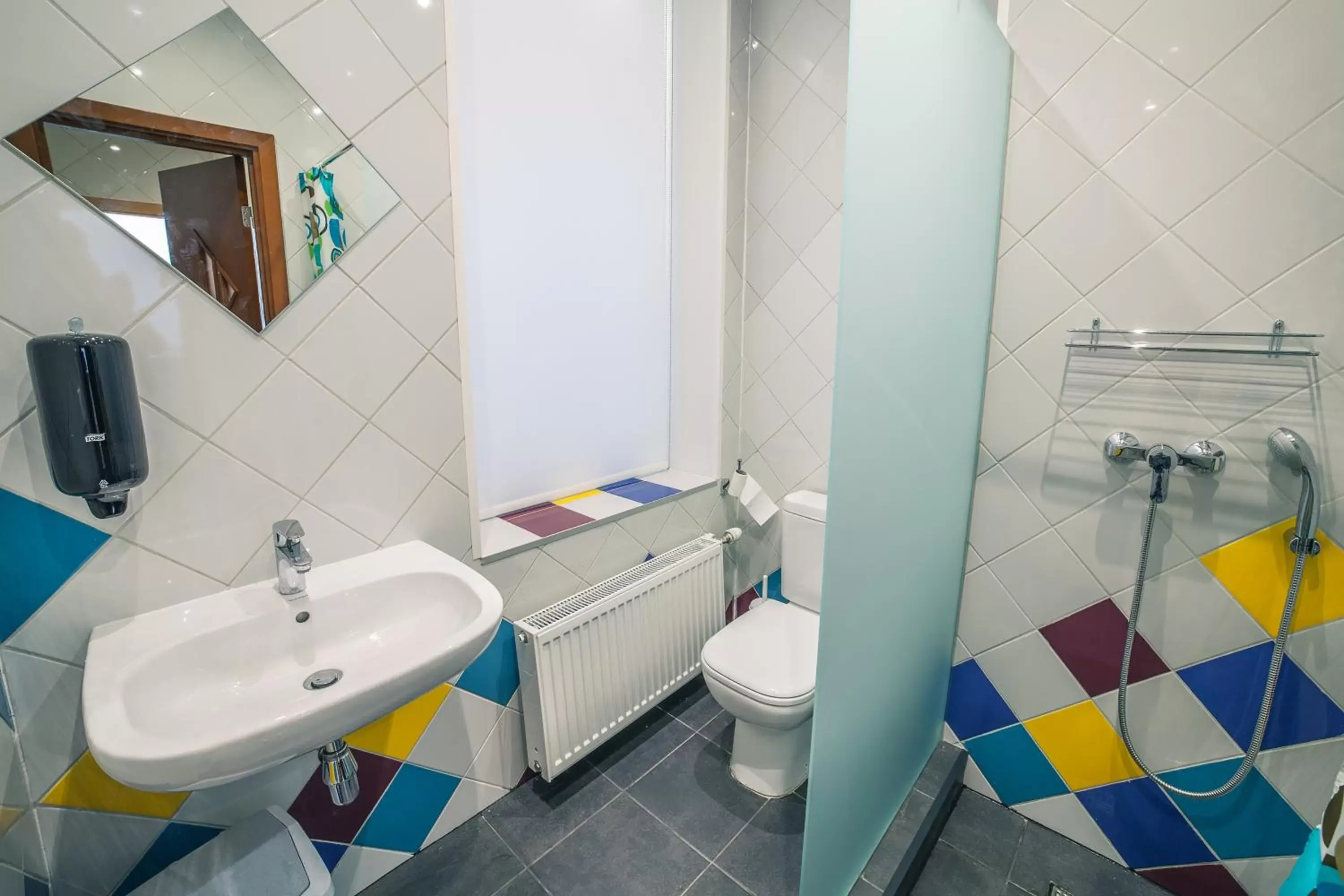 Toilet, Bathroom in Mosaic Hotel