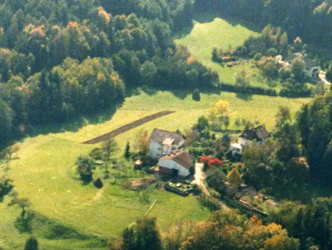 Bird's eye view in Landhaus Waldfrieden