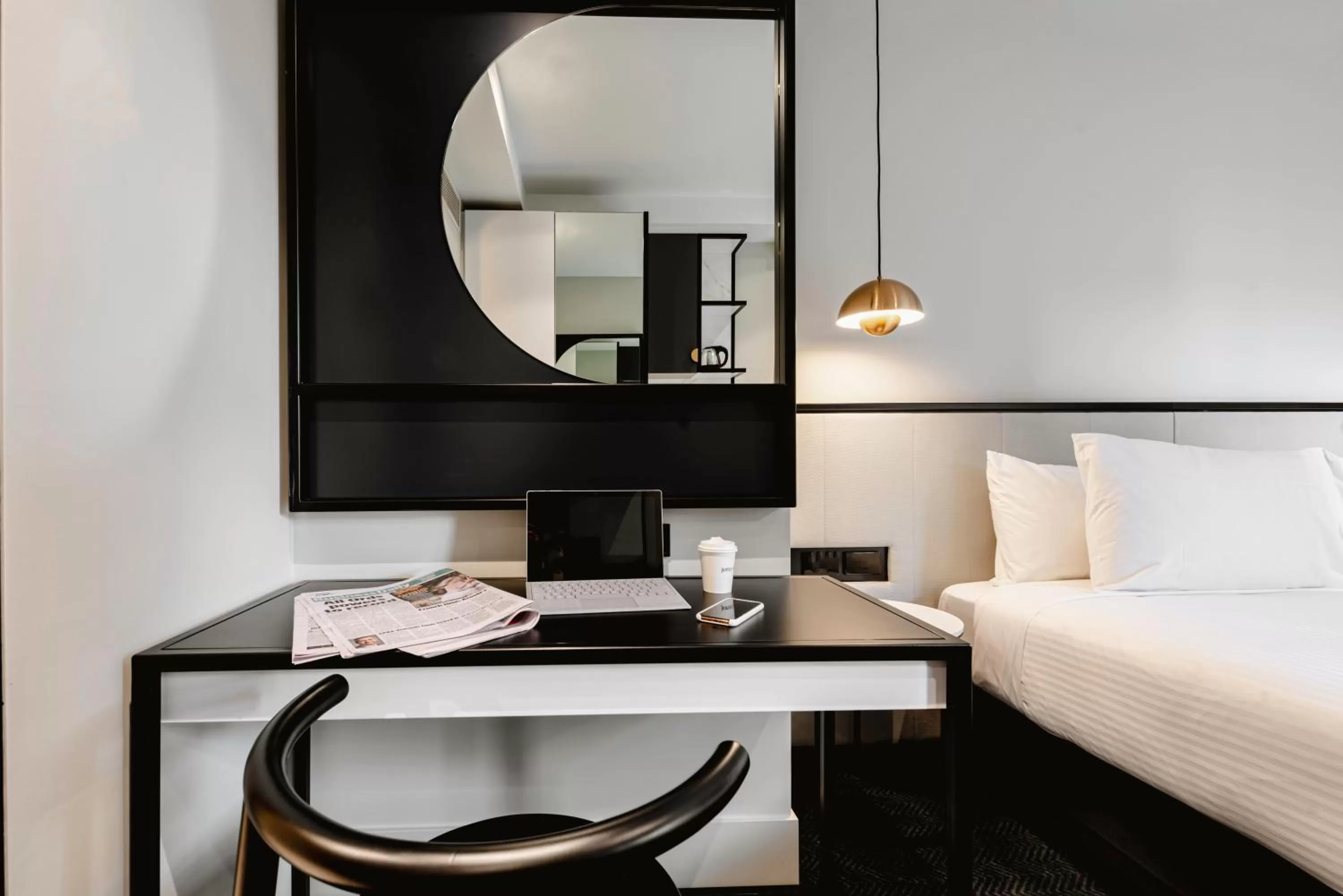 Bedroom, Bed in Brady Hotels Jones Lane