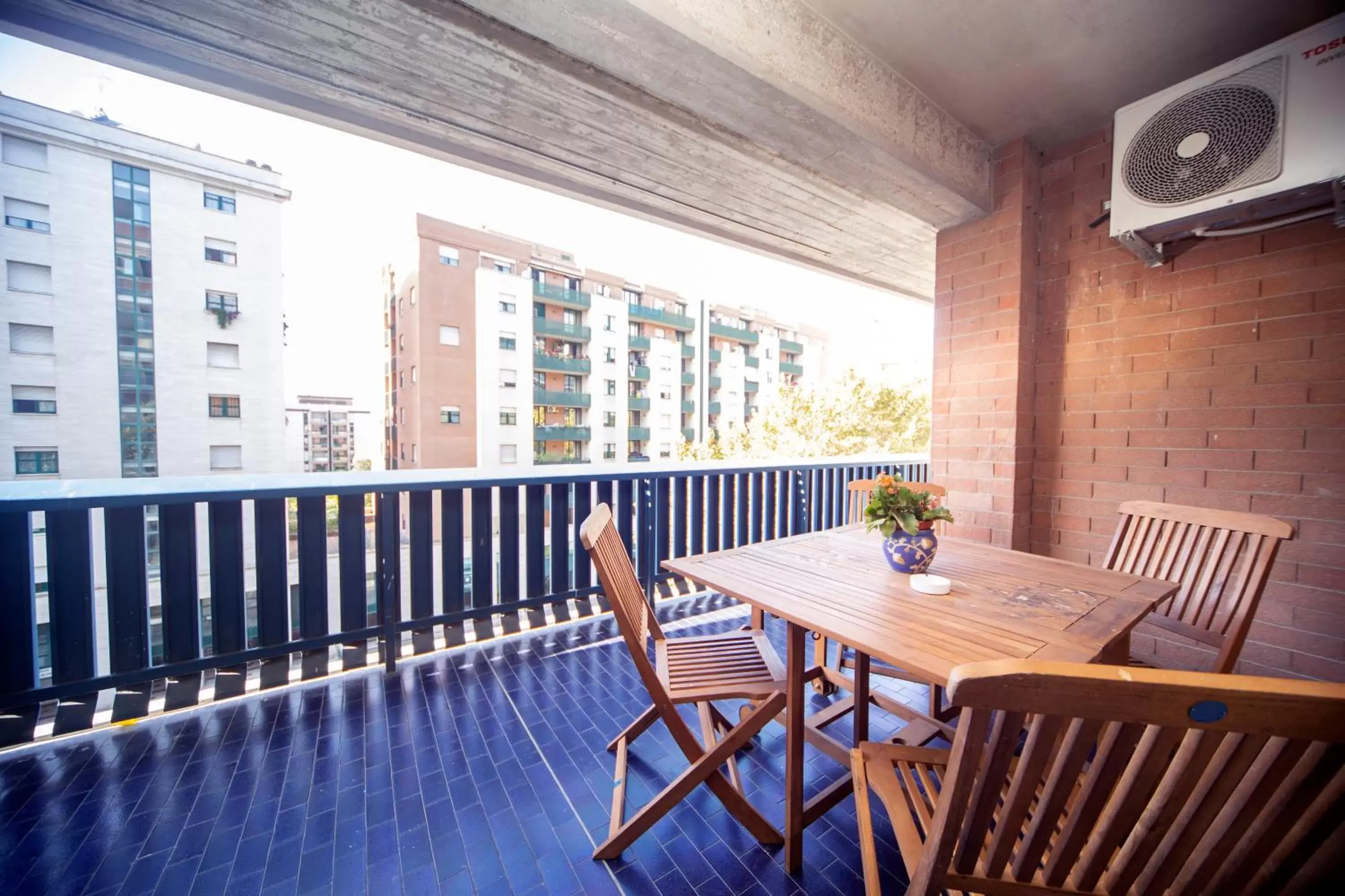 Balcony/Terrace in B&B il Bacio