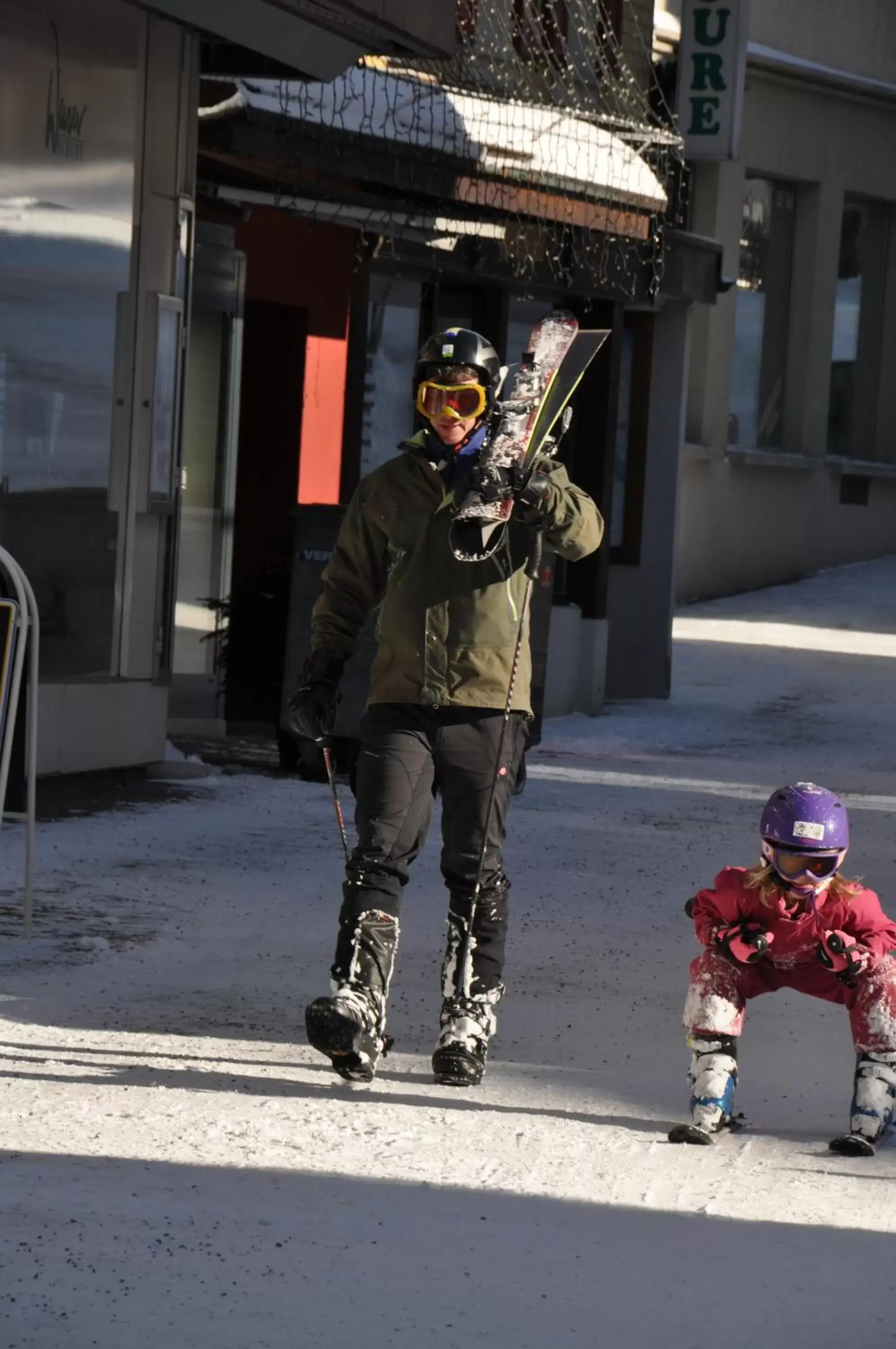 People in Hotel Engelberg "das Trail Hotel"