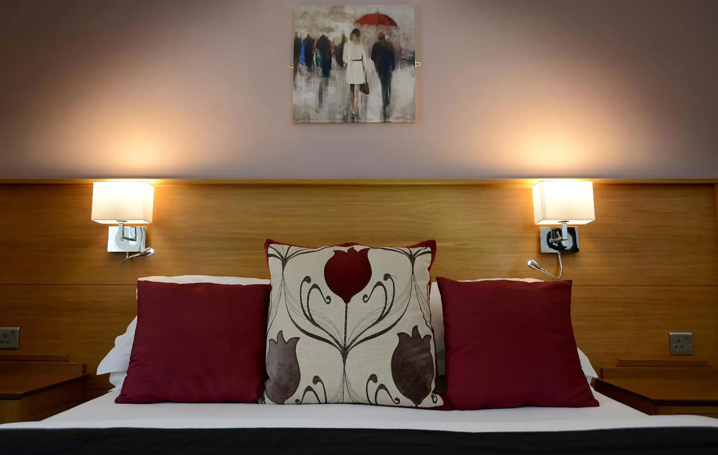 Bedroom, Bed in The Birley Arms Hotel Warton