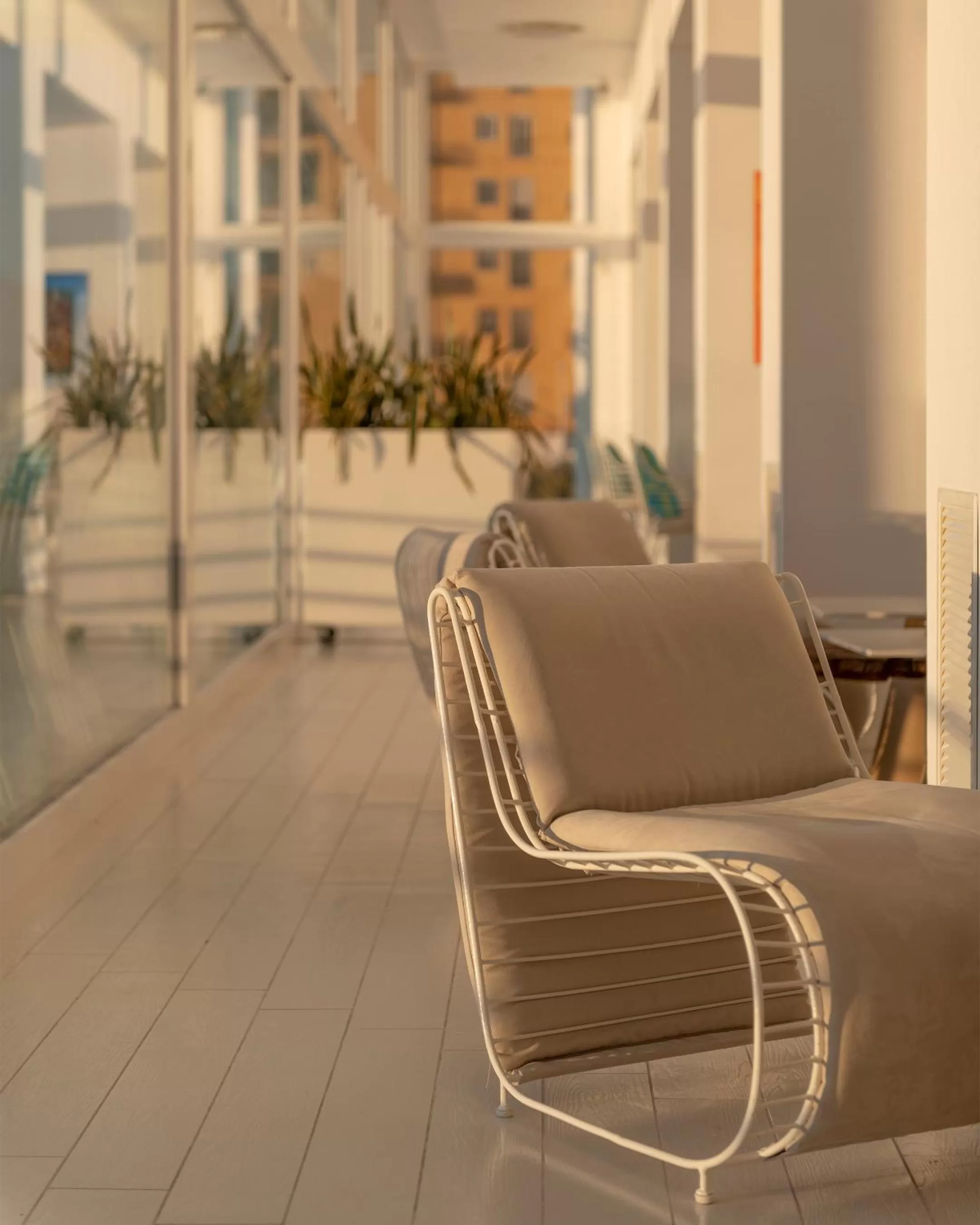 Lobby or reception in Hotel Miramare Stabia