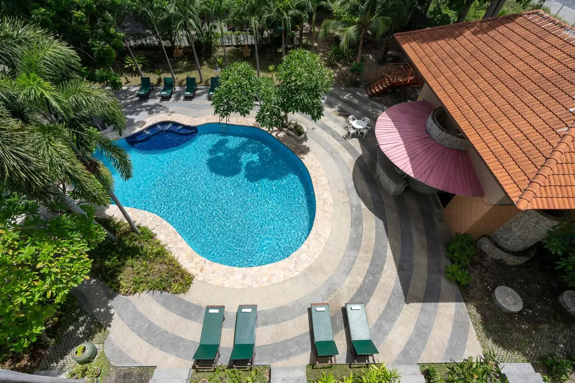 Swimming pool, Pool View in Bella Villa Pattaya 3rd Road