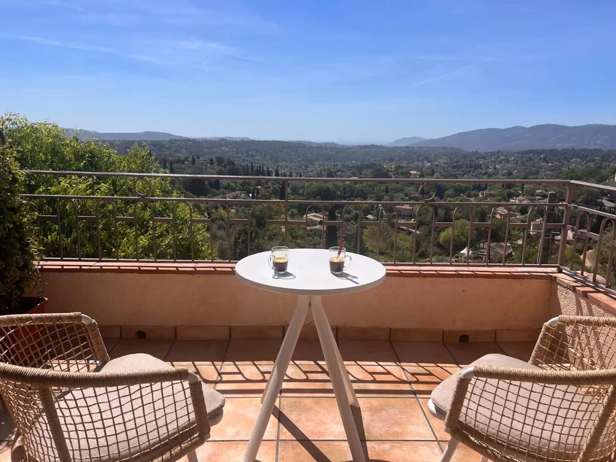 View (from property/room), Balcony/Terrace in les petites terrasses