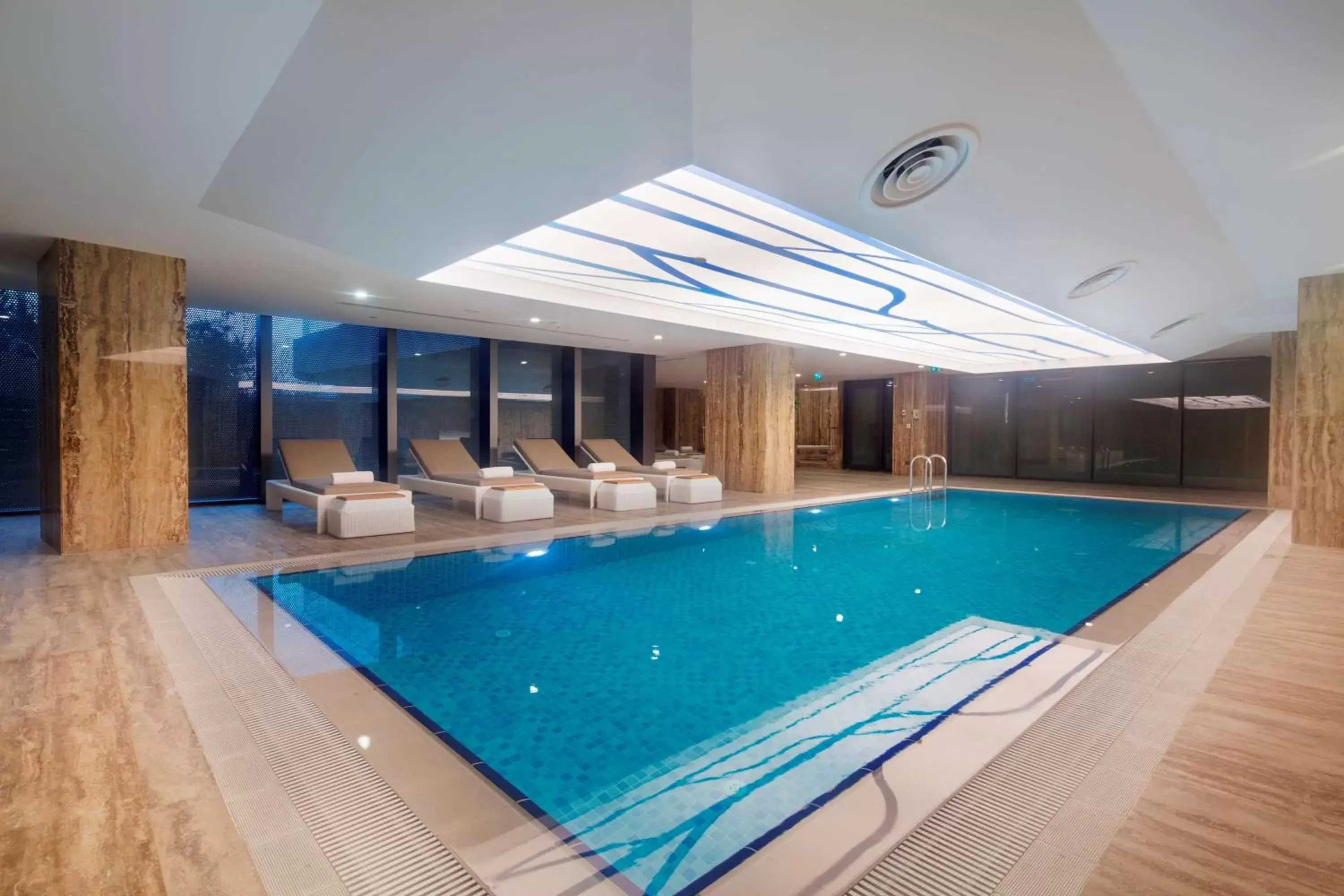Pool view, Swimming Pool in Hilton Garden Inn Istanbul Atatürk Airport