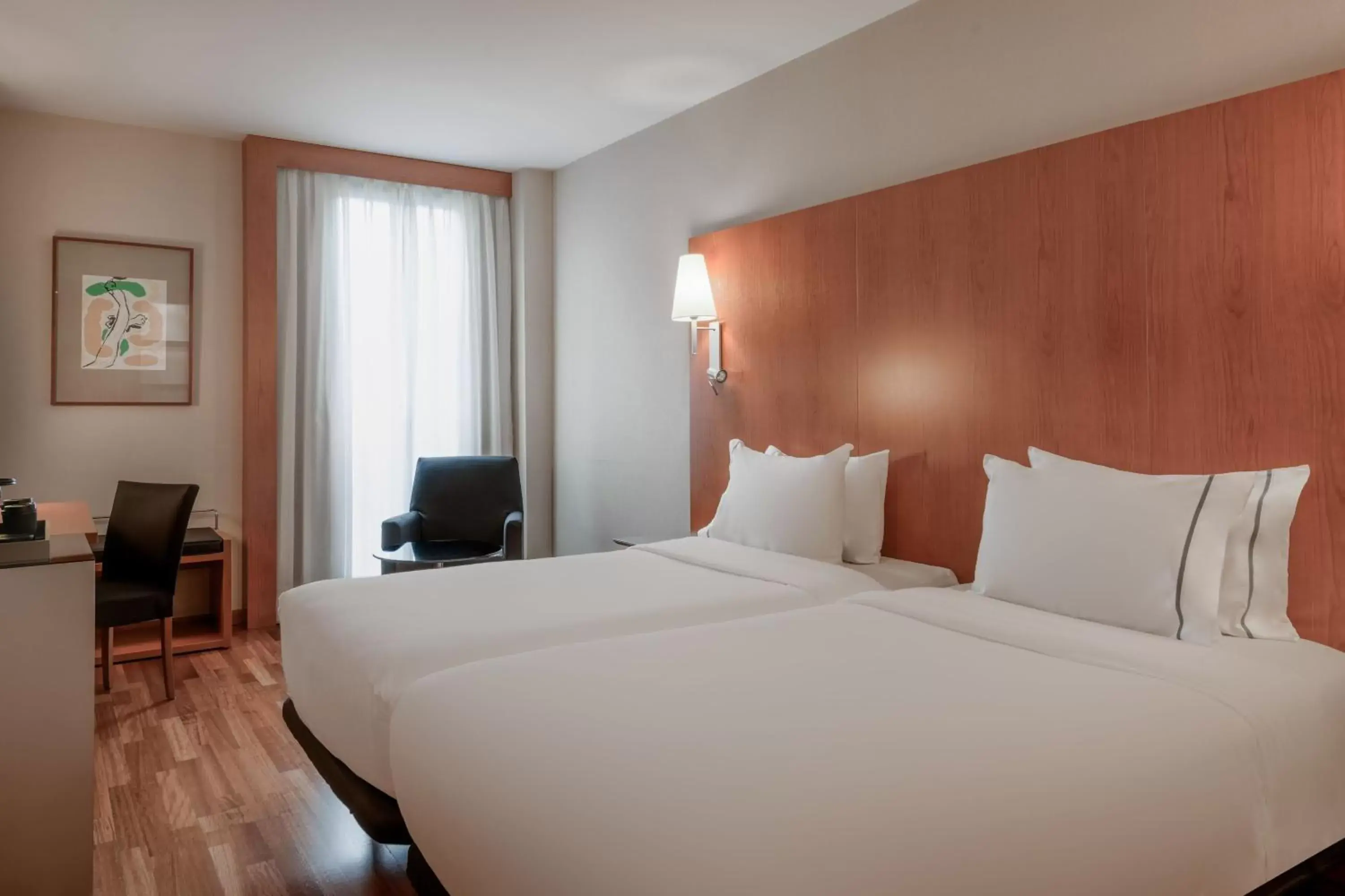 Photo of the whole room, Bed in AC Hotel Palencia by Marriott