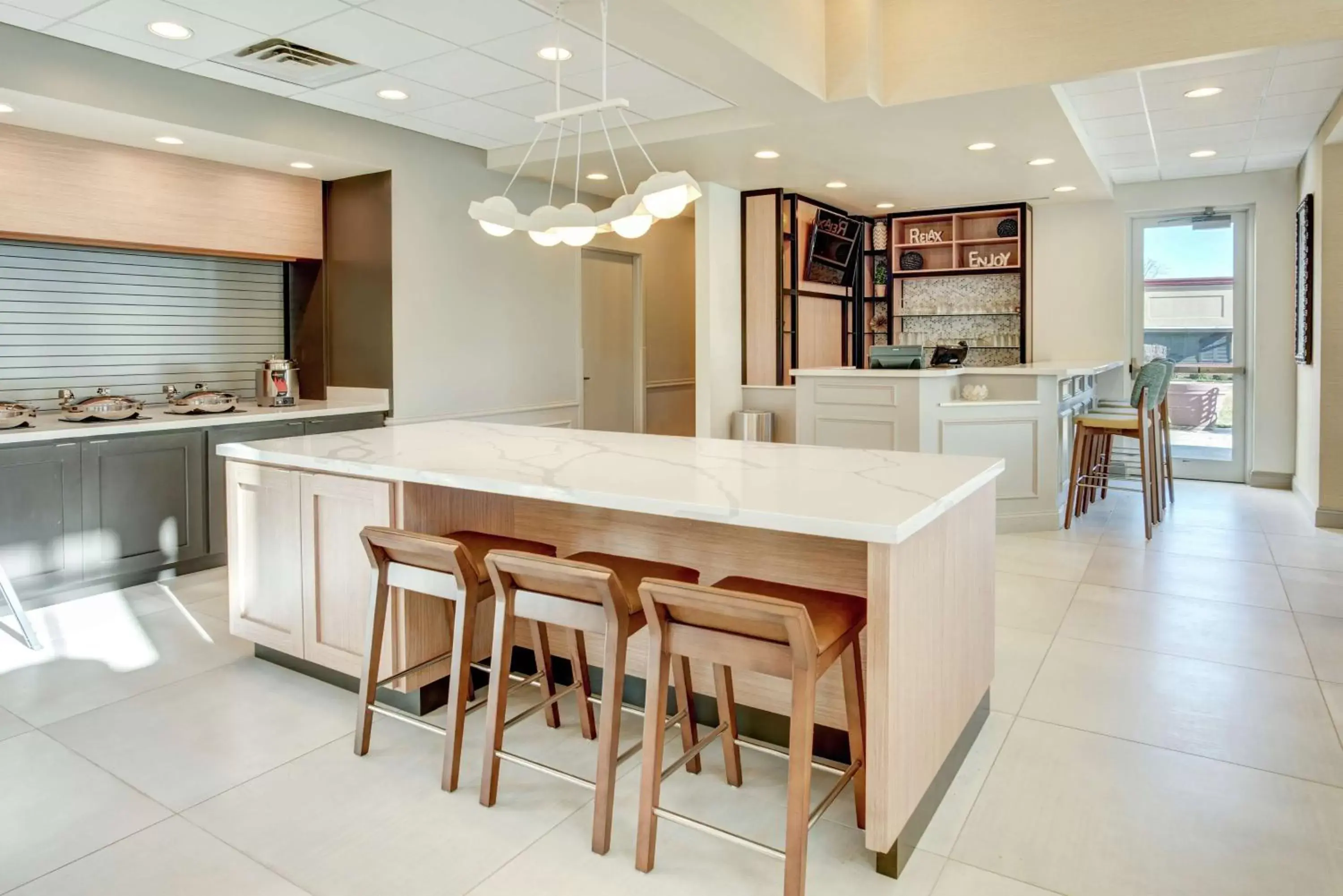 Lobby or reception, Kitchen/Kitchenette in Hilton Garden Inn Lakewood