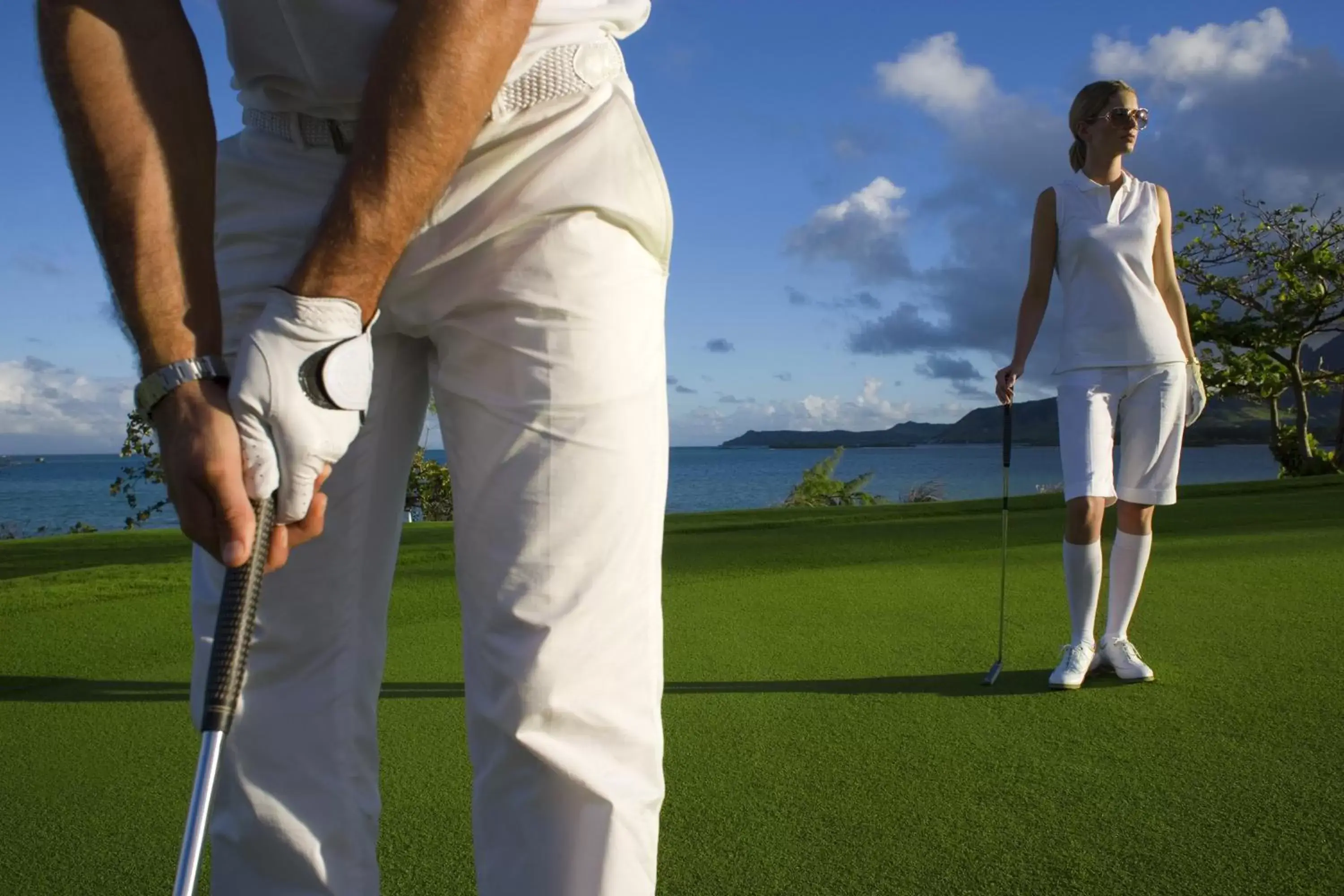 Golfcourse, Golf in Sugar Beach Mauritius