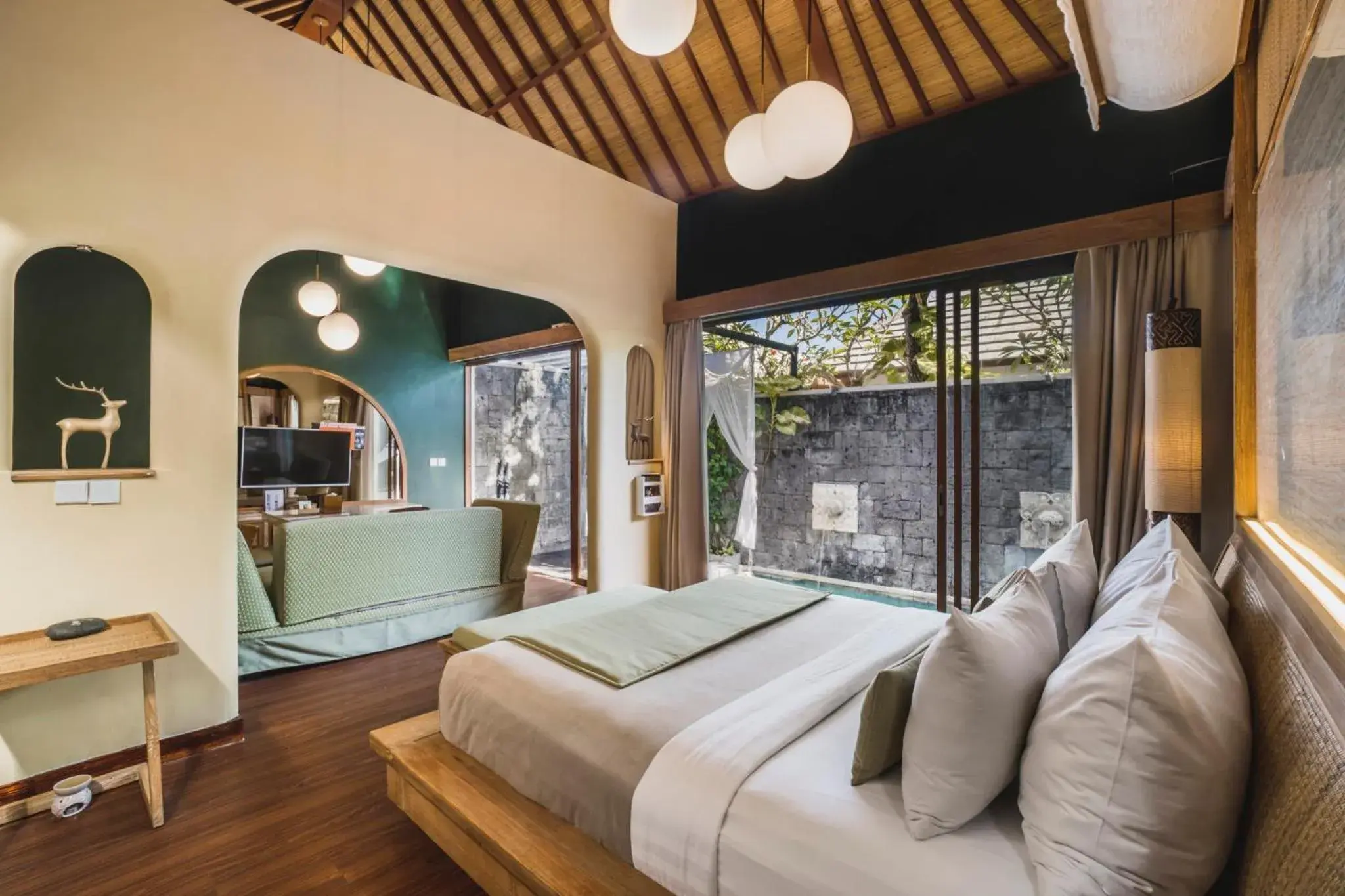 Bedroom in Ini Vie Villa Legian by Ini Vie Hospitality