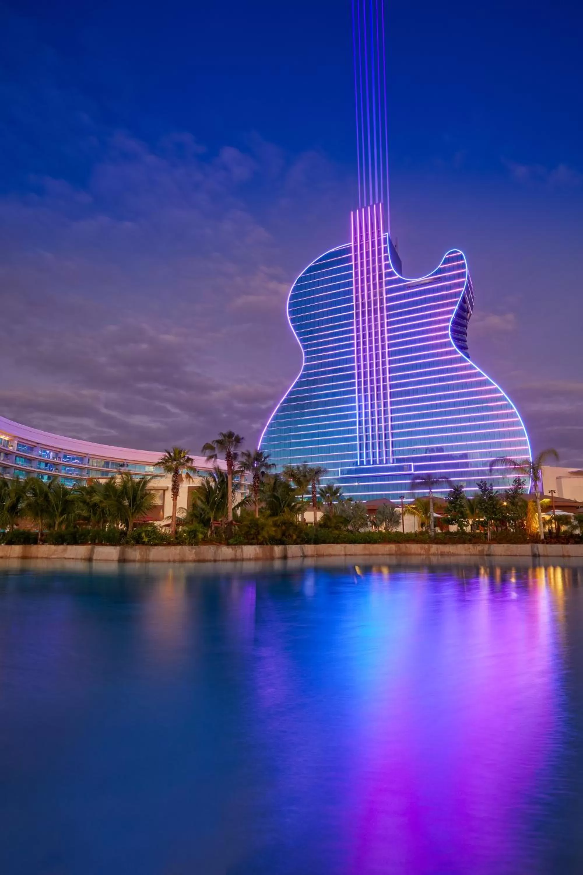 Property building in The Guitar Hotel at Seminole Hard Rock Hotel & Casino