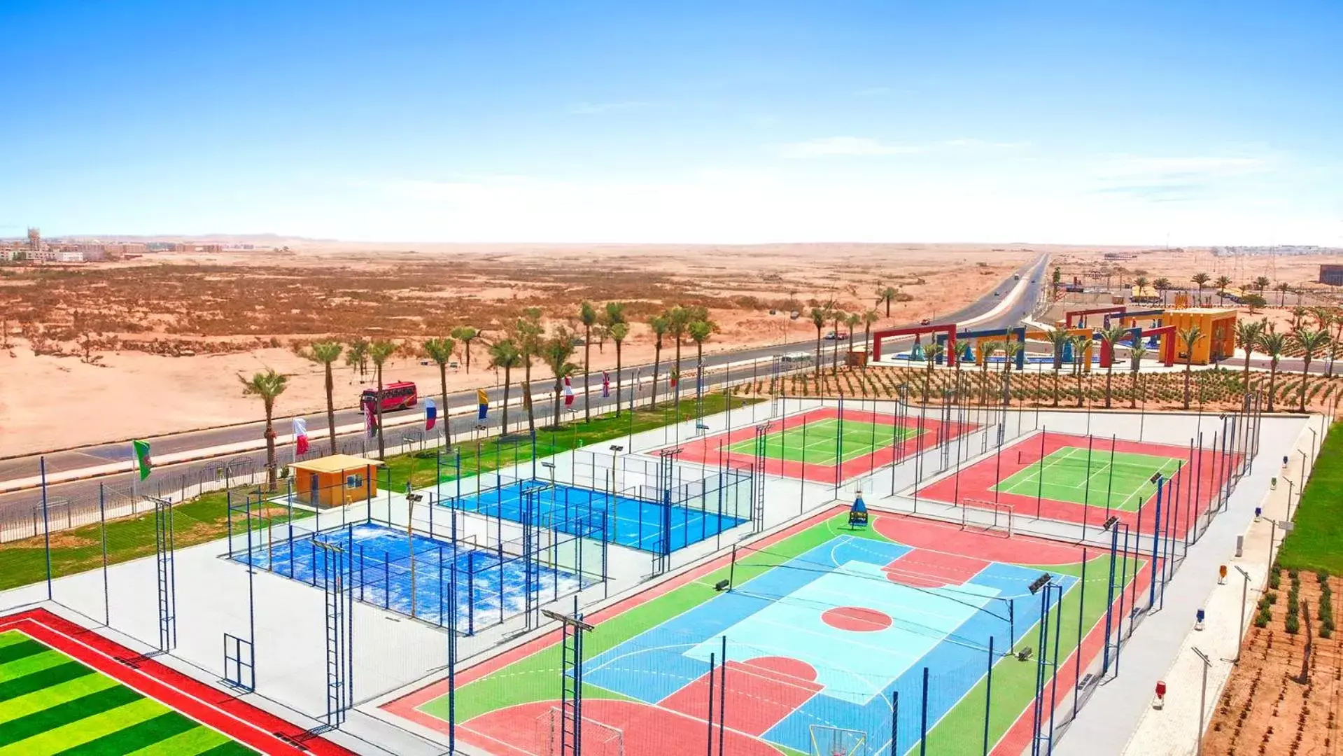 Sports, Pool View in Pickalbatros Alf Leila Wa Leila Resort - Neverland Hurghada