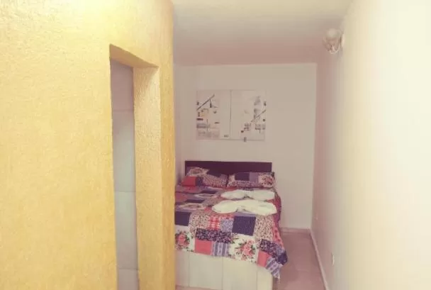 Bed in Pousada Villas