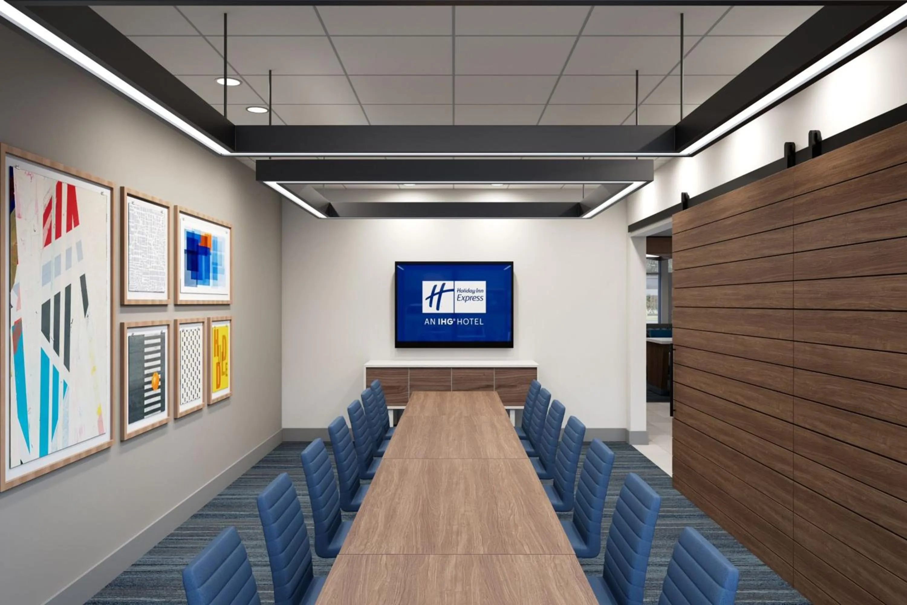 Meeting/conference room in Holiday Inn Express & Suites Lima by IHG