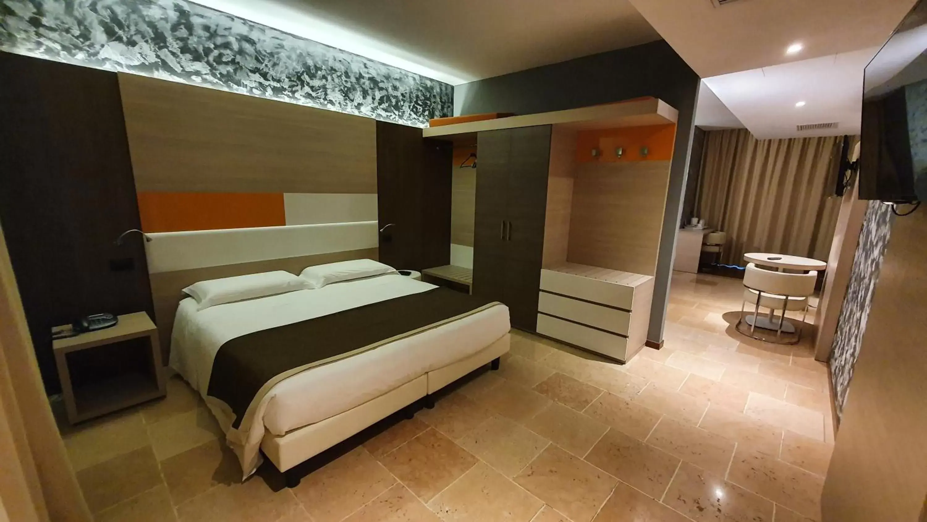 Bedroom in Hotel Metrò