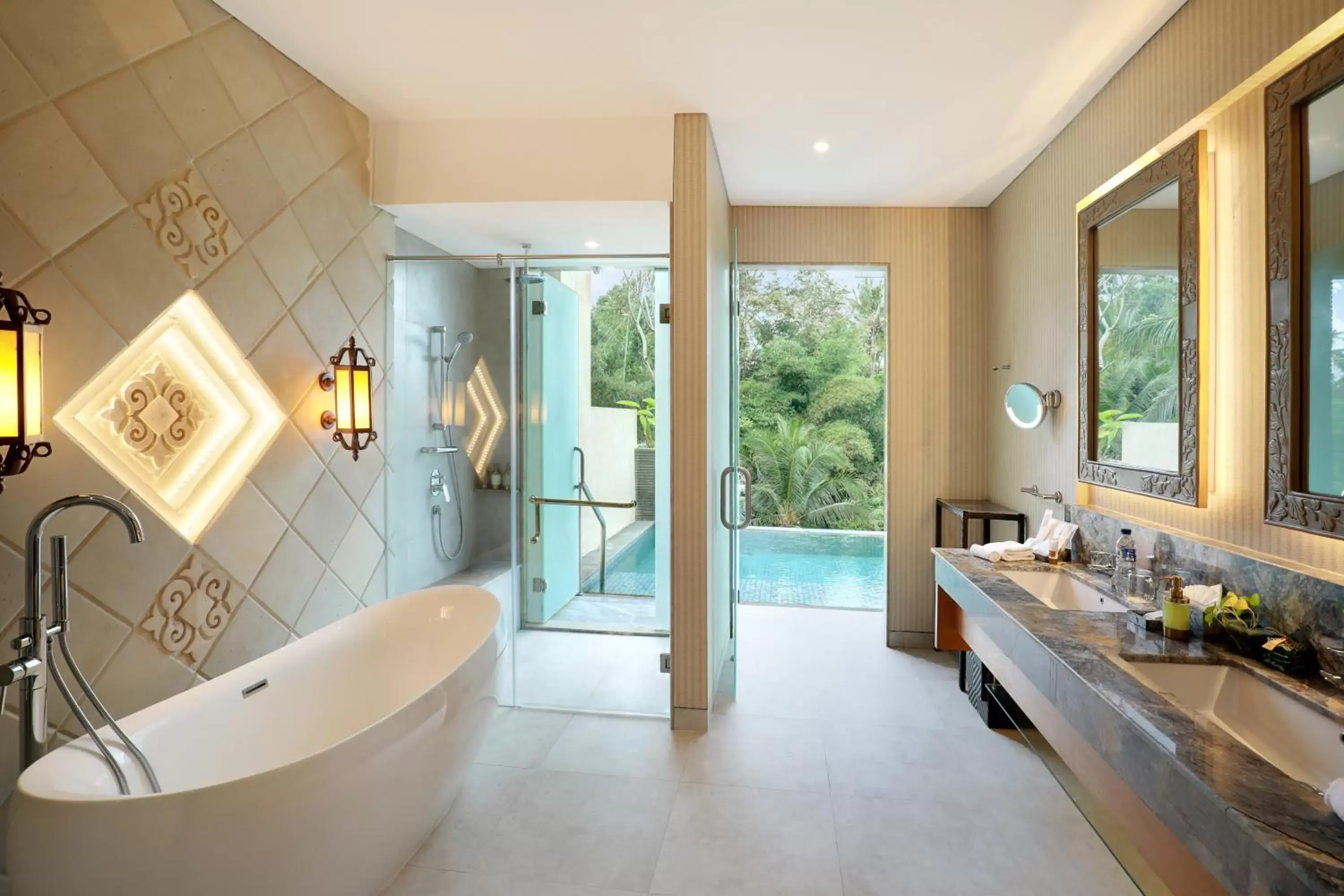 Bathroom in SereS Springs Resort & Spa, Singakerta