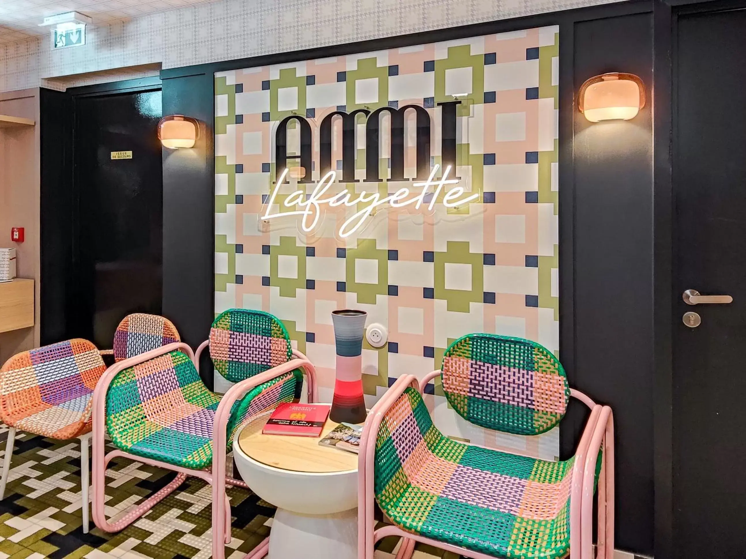 Lobby or reception, Restaurant/Places to Eat in Aparthotel AMMI Nice Lafayette - Reopening 2023