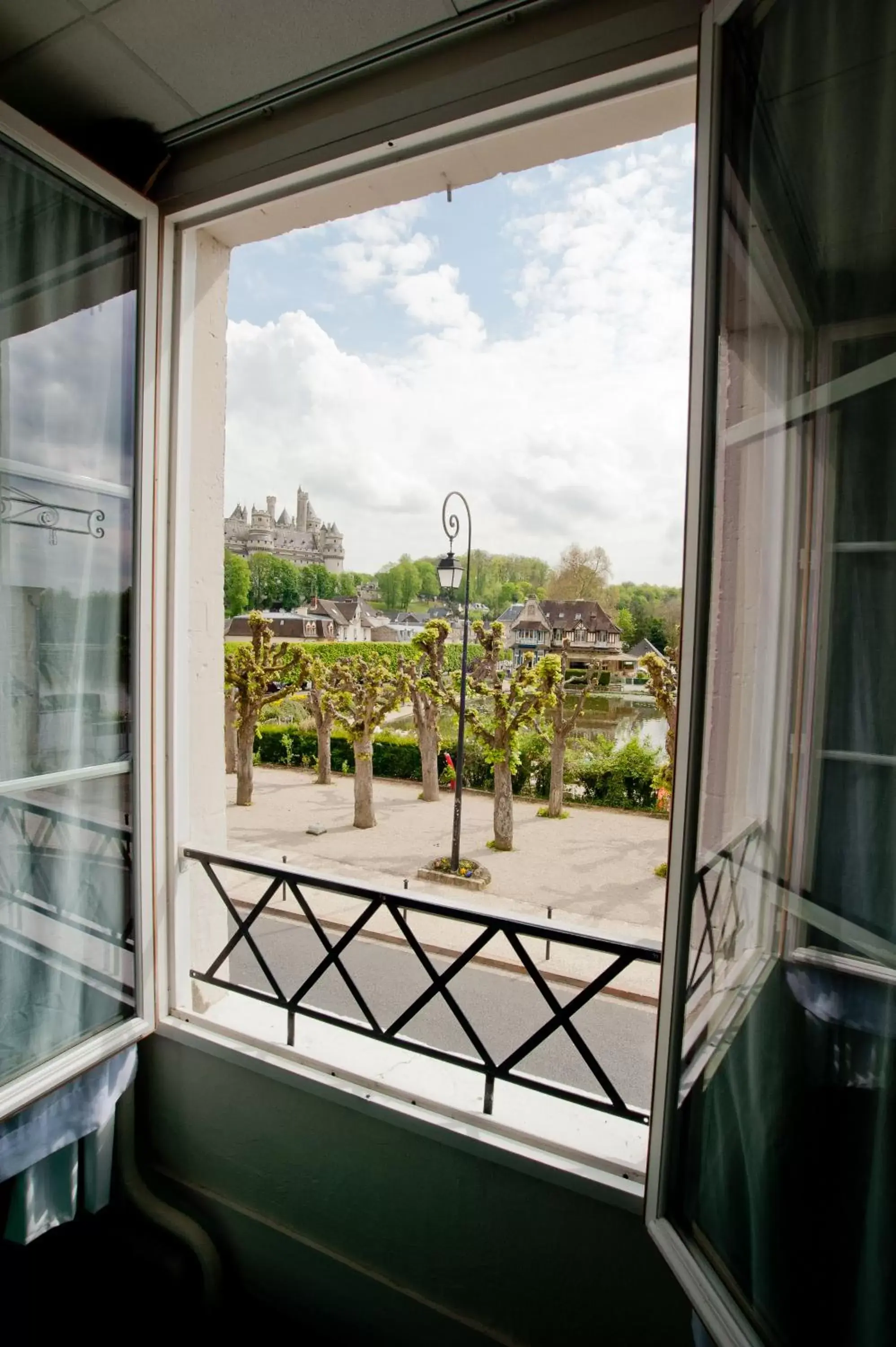 View (from property/room) in Logis Hotel Beaudon