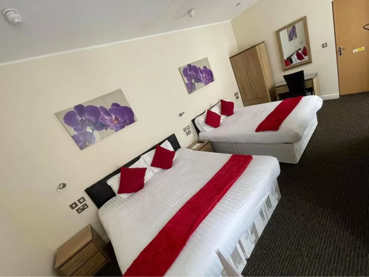 Bed in Elsinore Hotel Llandudno