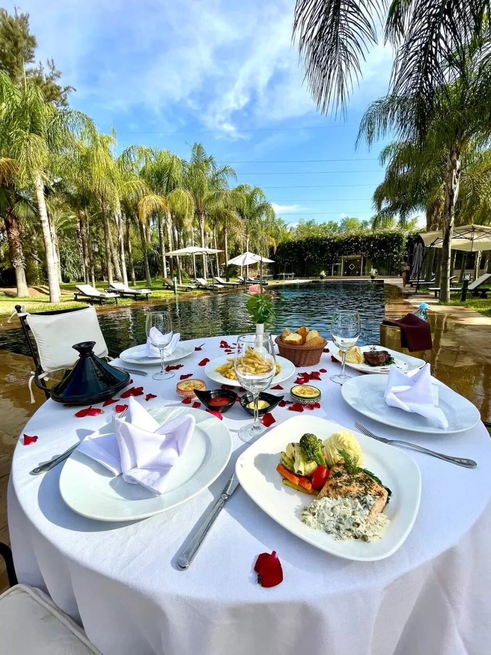 Restaurant/places to eat in Palais Mirage d'Atlas, Suites de Luxe & Spa