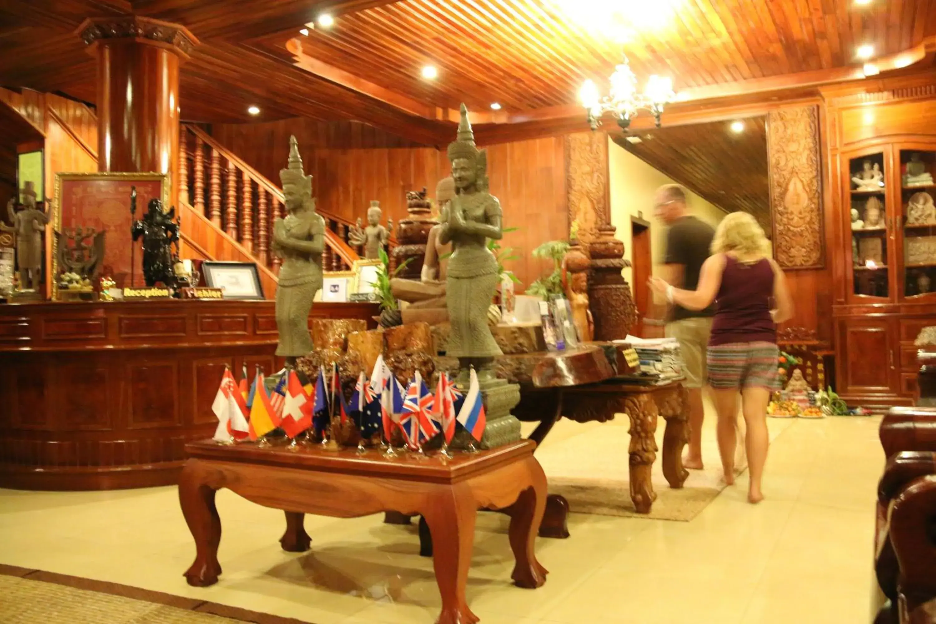 Lobby or reception in Shining Angkor Boutique Hotel Lobby or reception in Shining Angkor Boutique Hotel