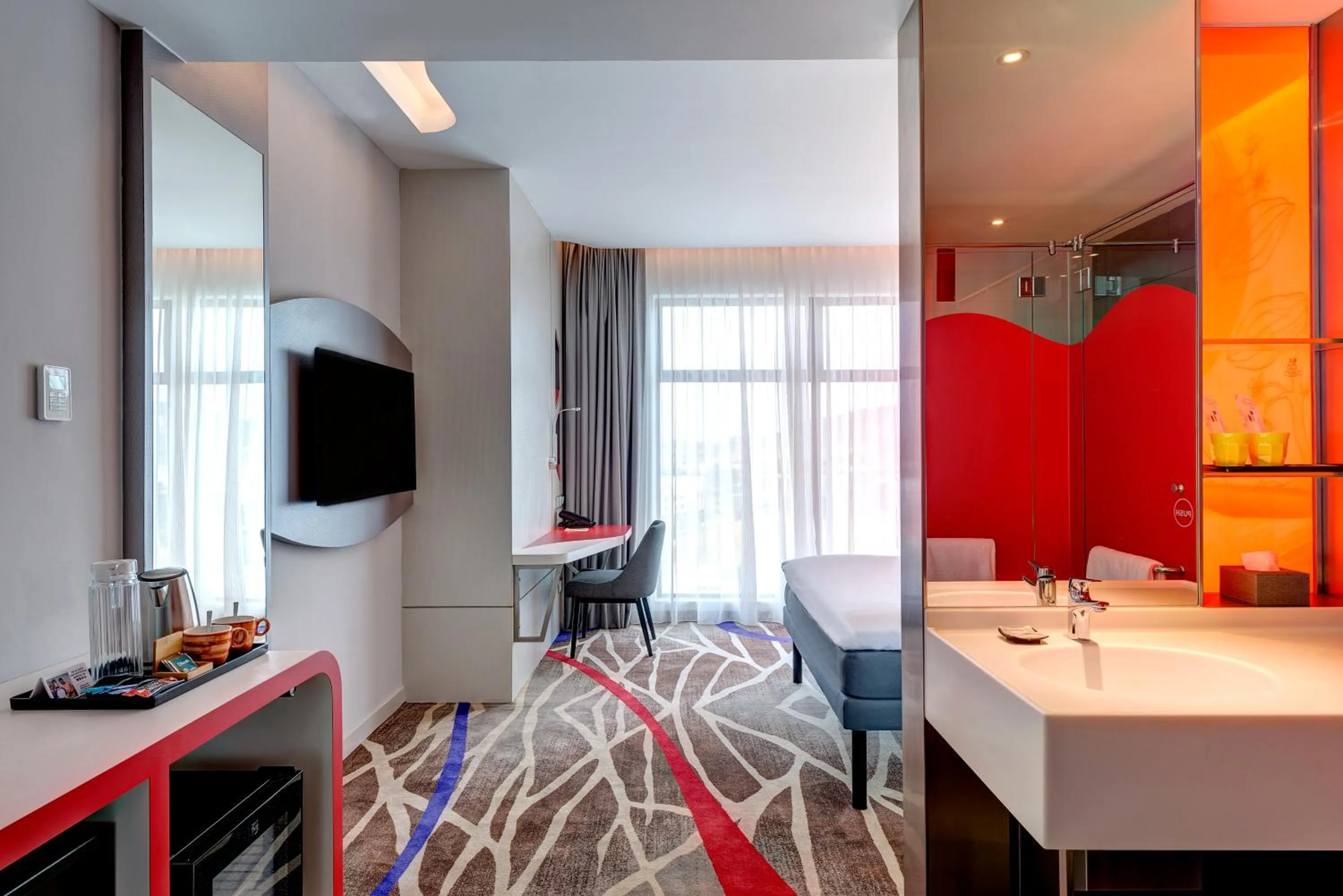 Bathroom in ibis Styles Johor Iskandar Puteri