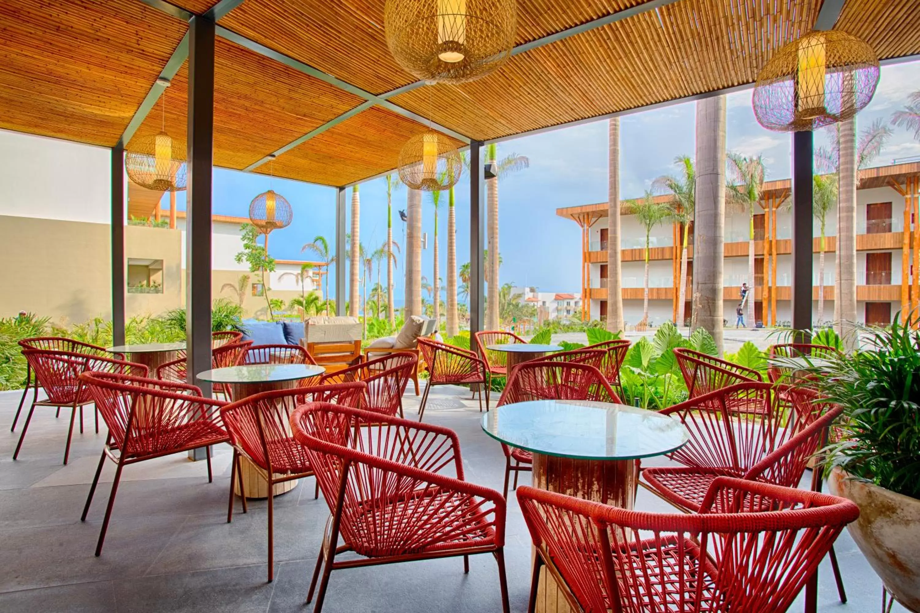 Patio, Restaurant/Places to Eat in Armony Luxury Resort & Spa All Inclusive Adults-Only a Marival Collection