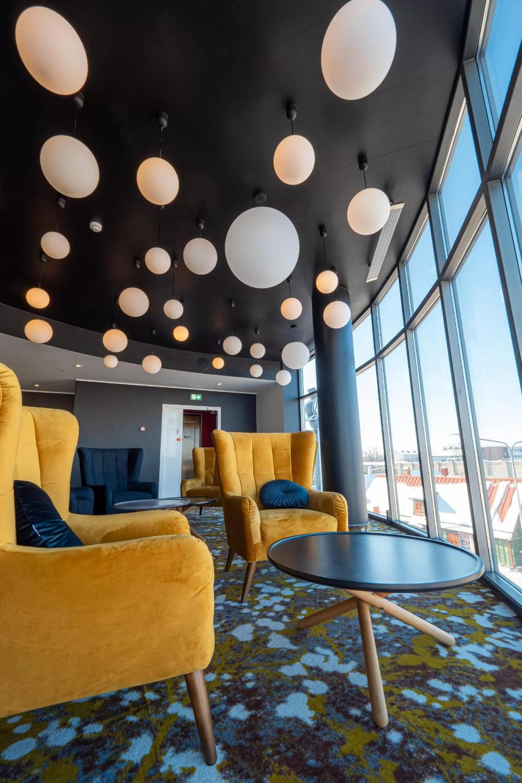 Lobby or reception in Centrum Hotel Viljandi